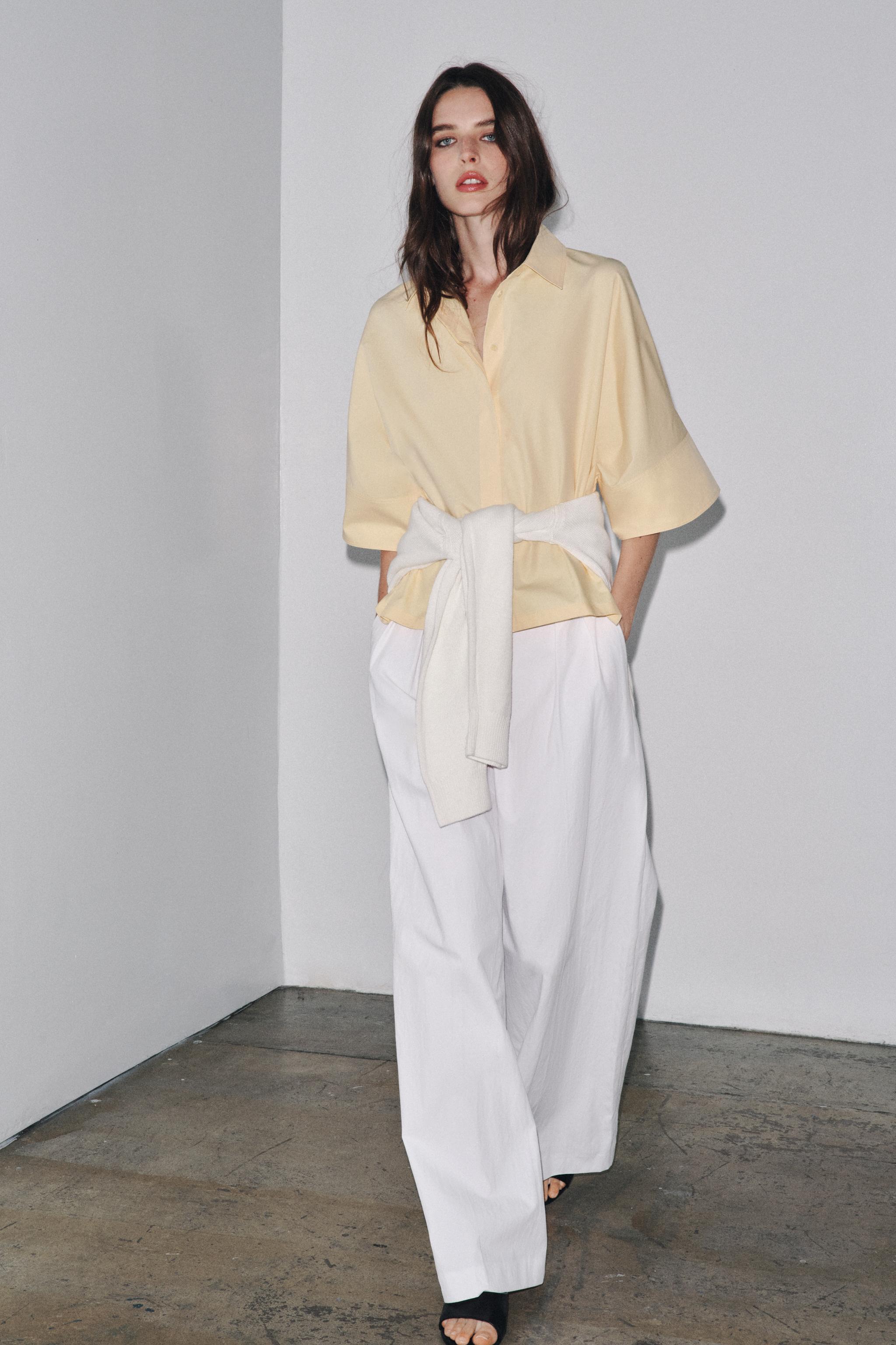 ZW COLLECTION POPLIN SHIRT