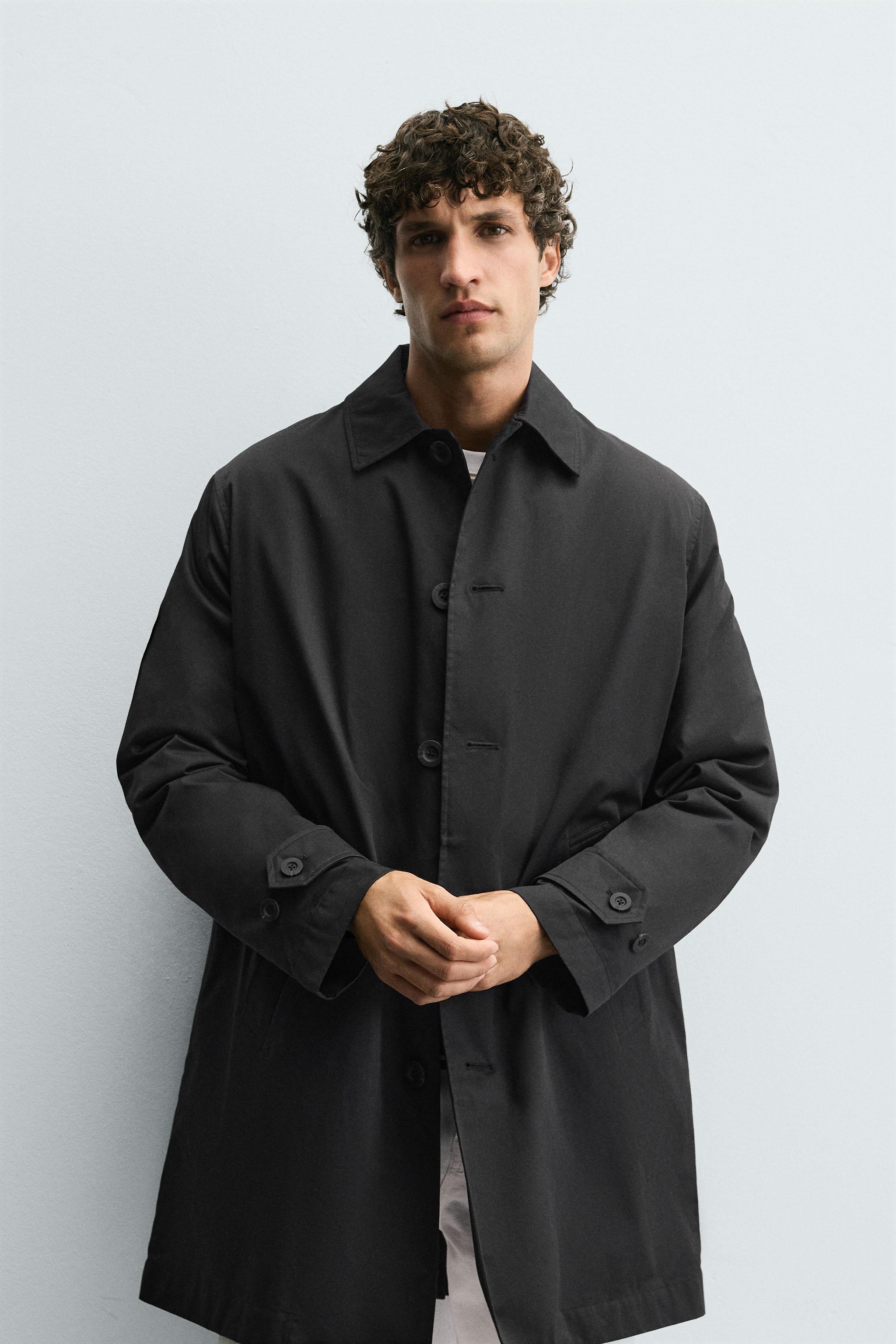 TRENCH COAT WITH REMOVABLE LINING