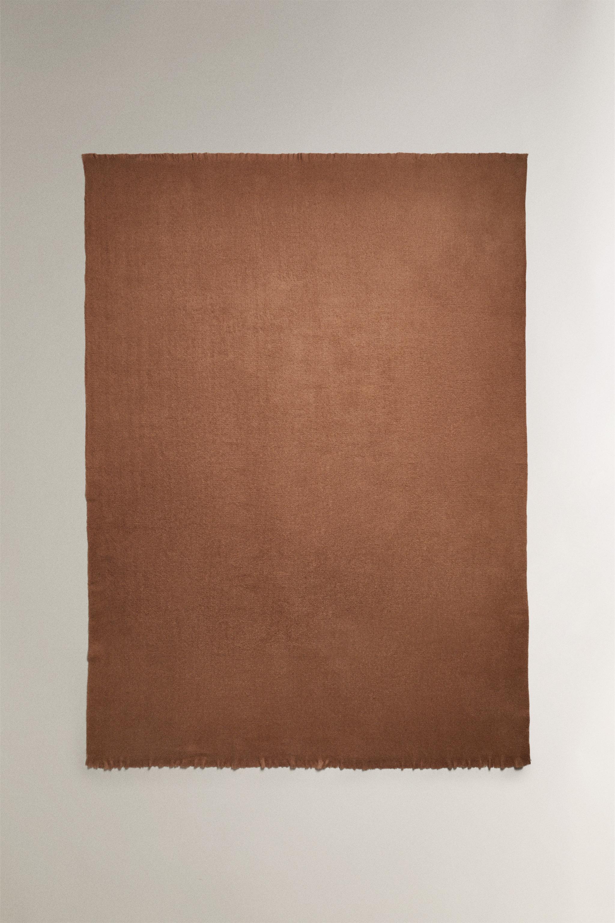 FRINGED SOFT BLANKET