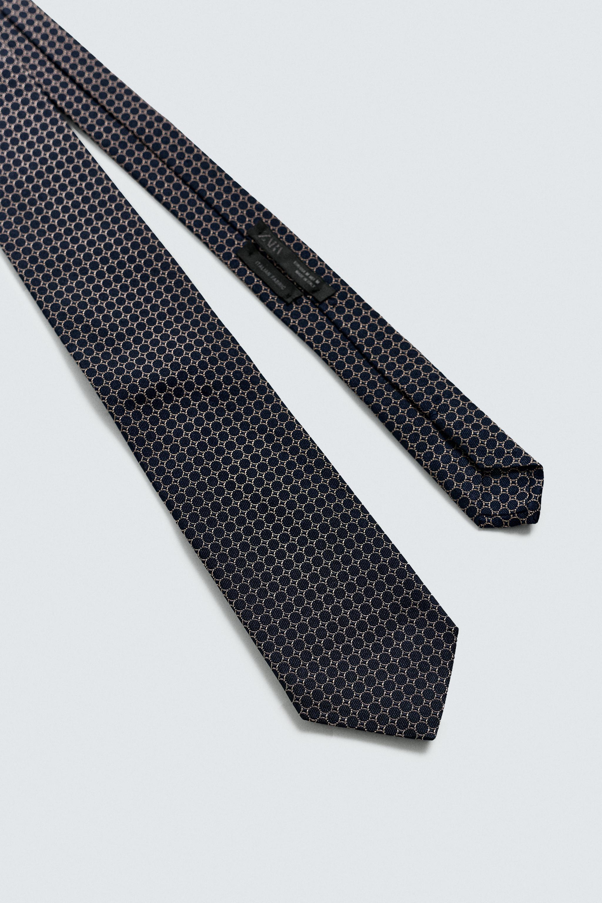 100% SILK JACQUARD TIE