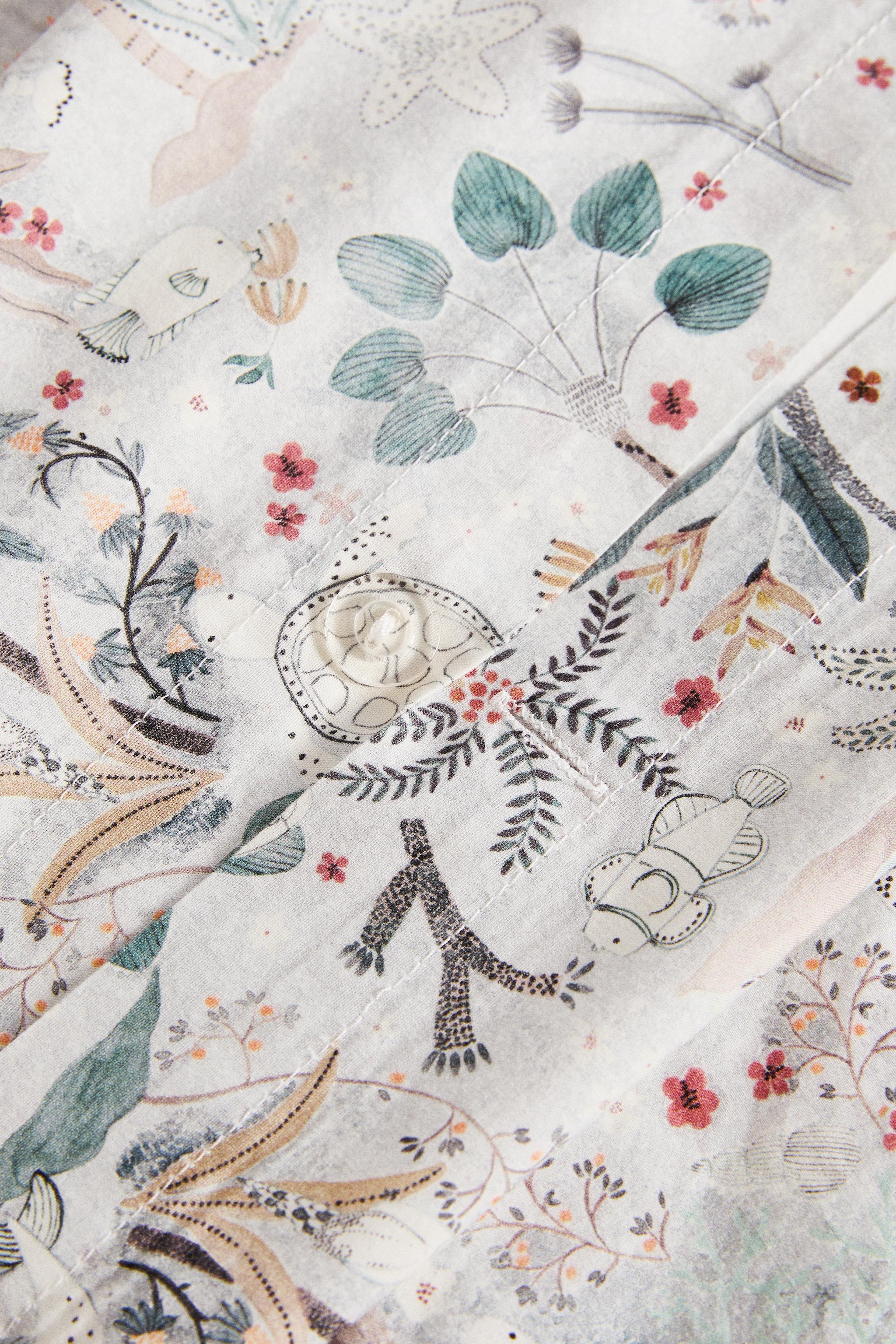 CHILDREN’S SEA PRINT DUVET COVER