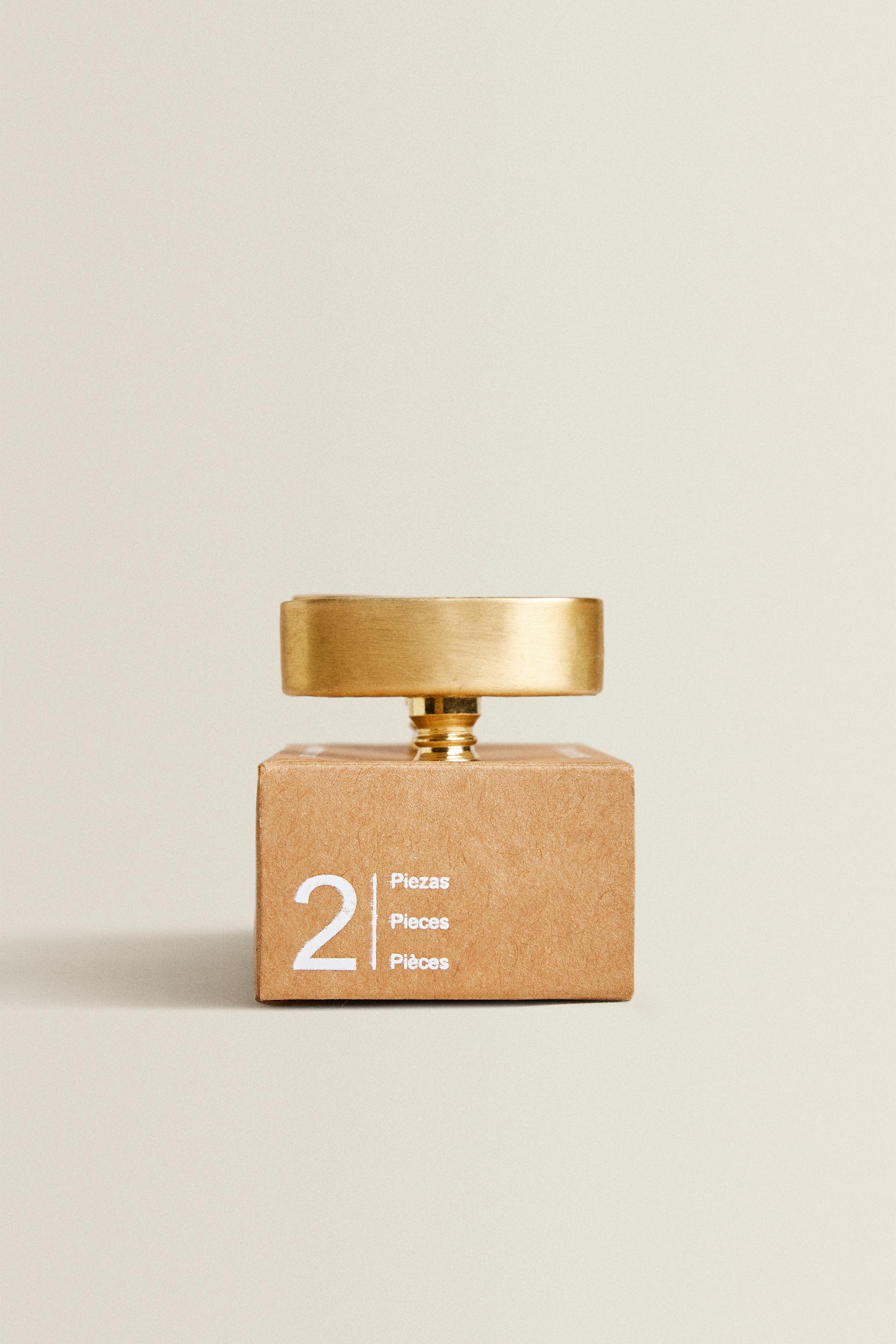 SET OF CONTRAST MARBLE KNOBS (SET OF 2)