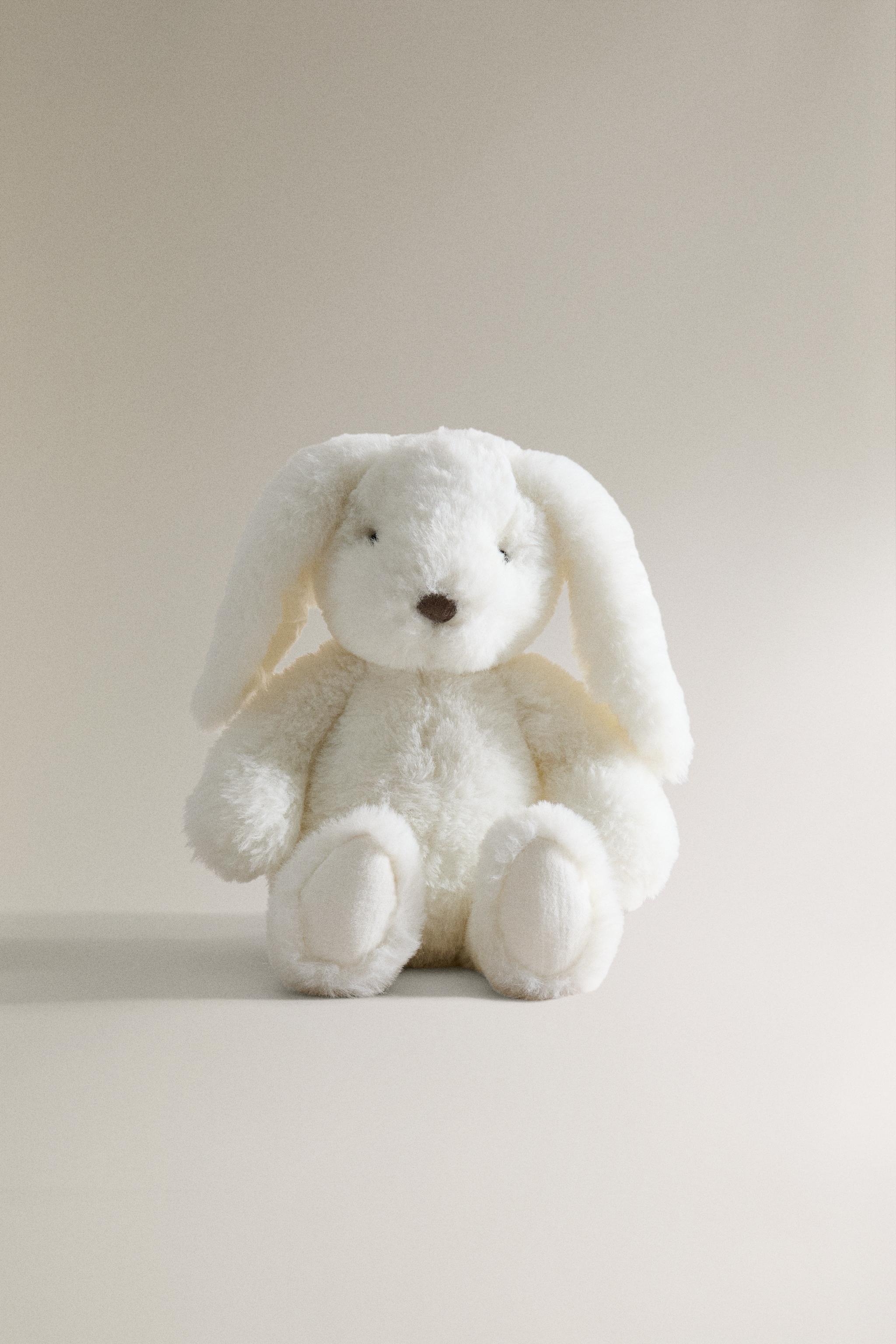 CHILDREN’S WHITE BUNNY PLUSH TOY