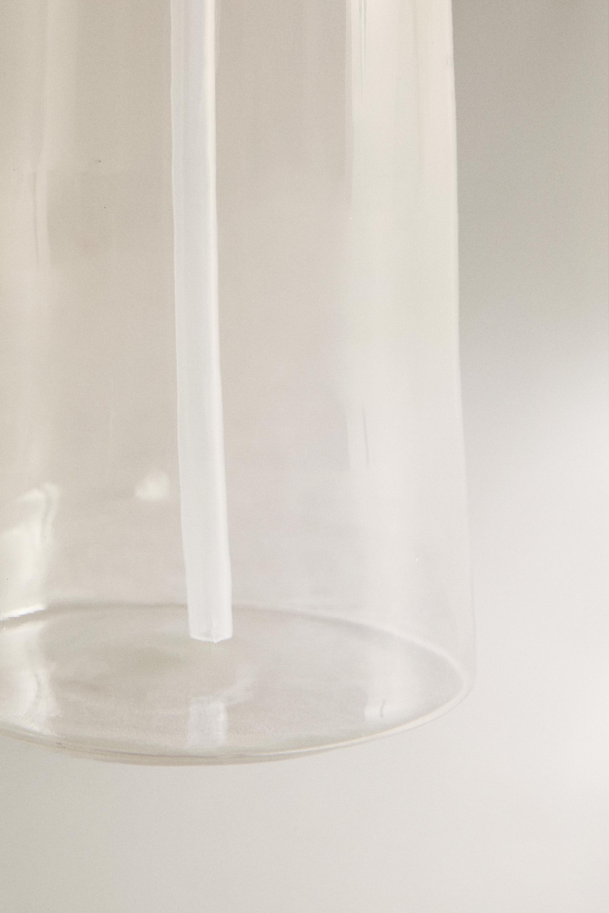 BOROSILICATE GLASS SOAP DISPENSER