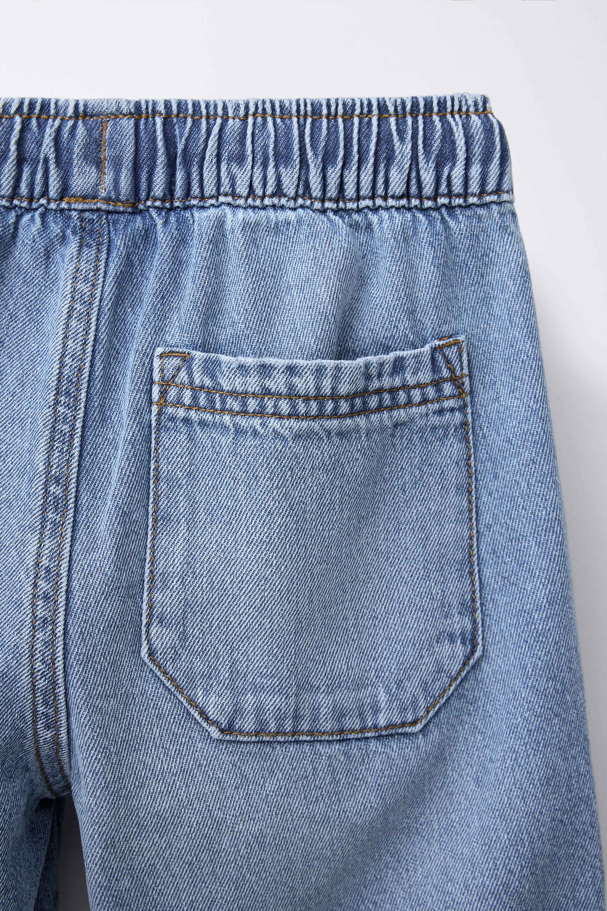 LOOSE DENIM BERMUDA SHORTS