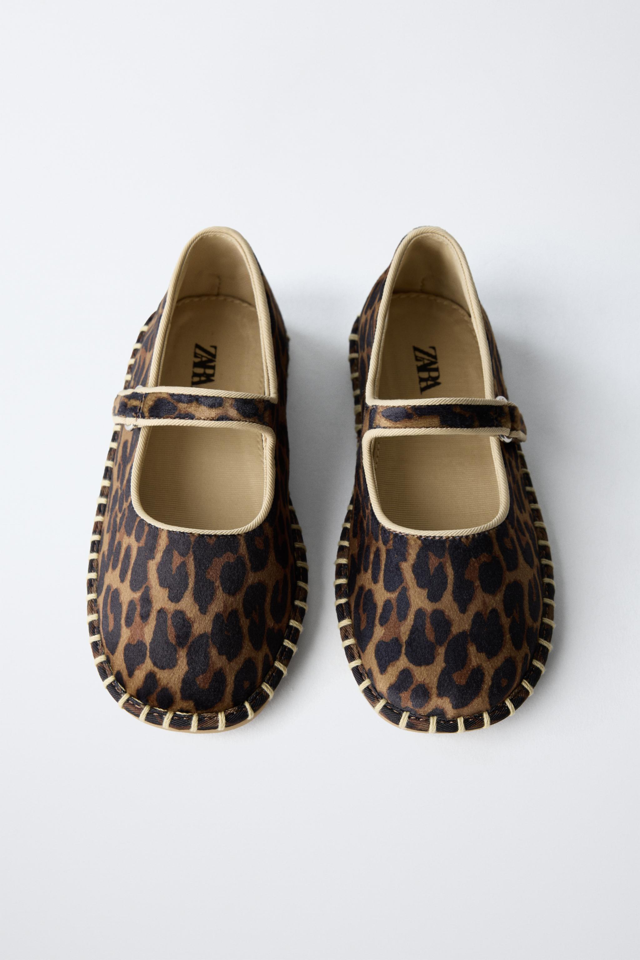 ANIMAL PRINT BALLET FLATS
