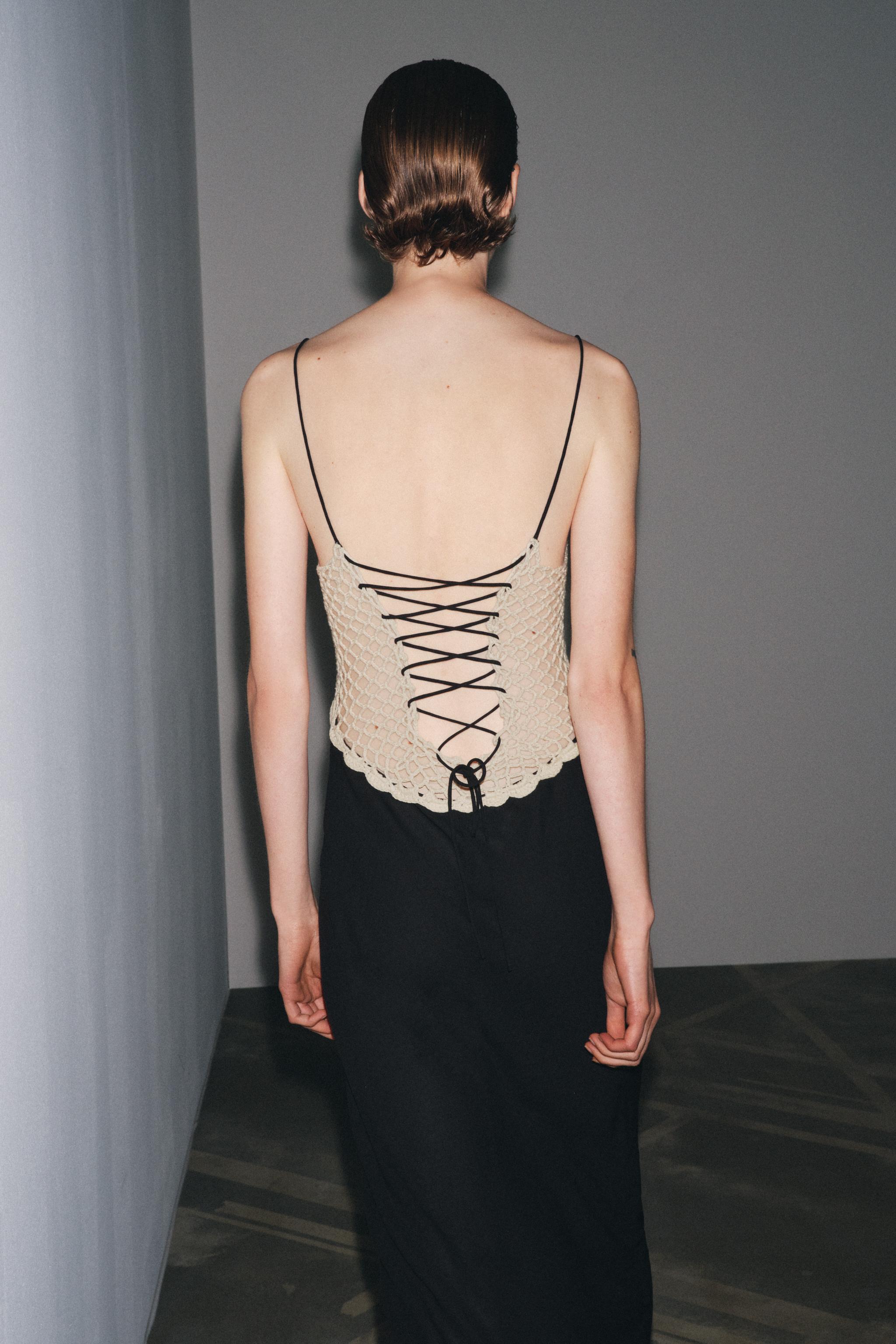 COMBINATION CROCHET DRESS