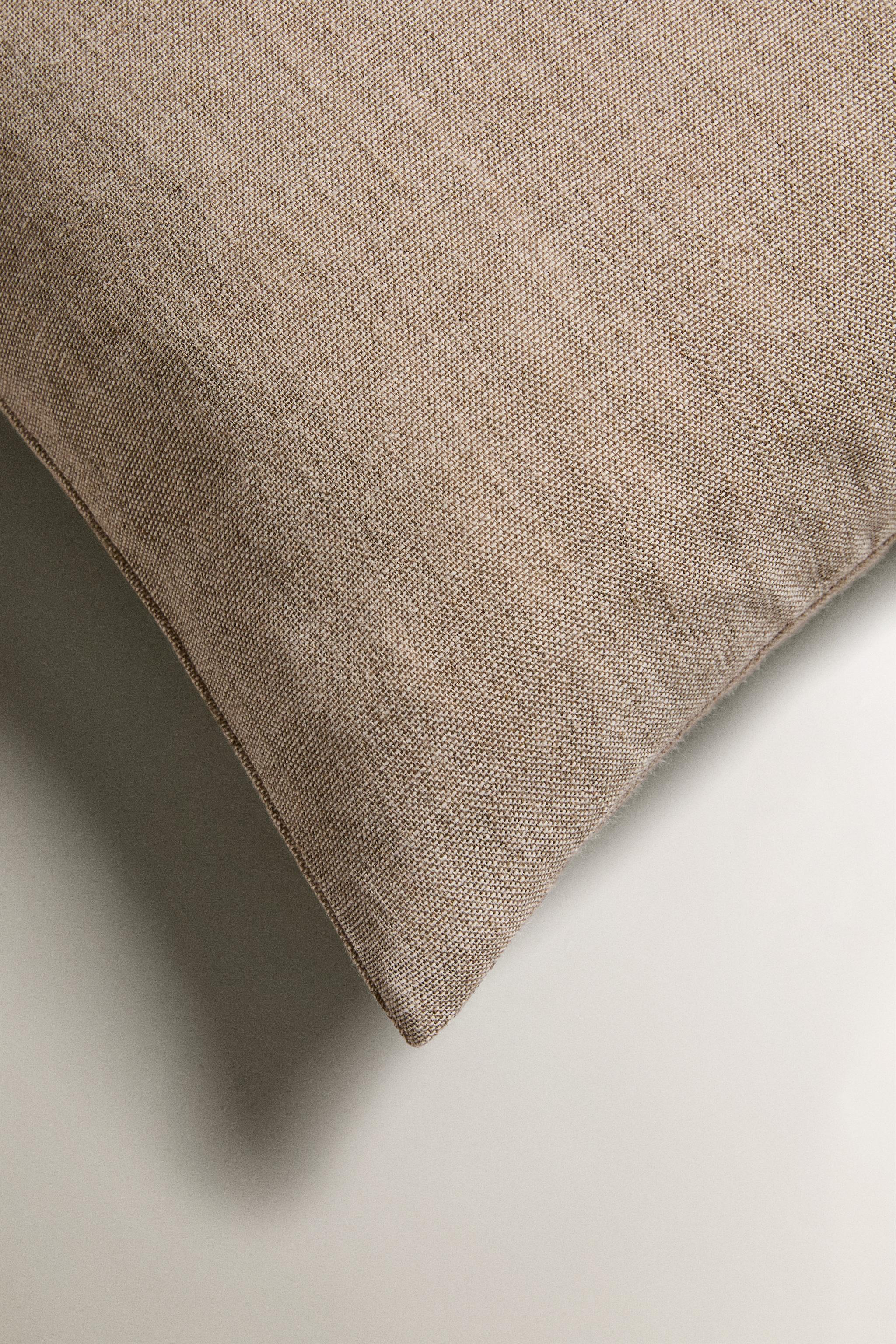 FLORAL PRINT THROW PILLOW COVER