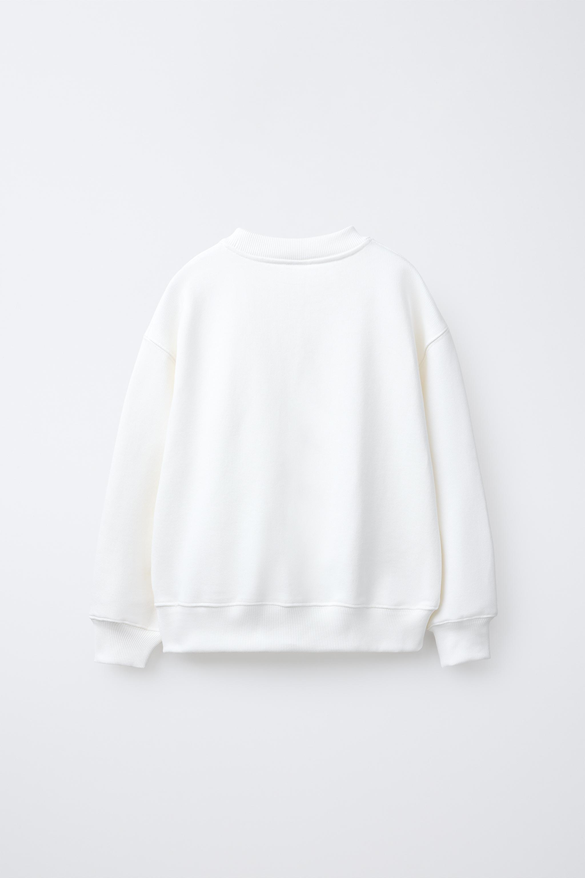 TEXT AND BOWS SWEATSHIRT