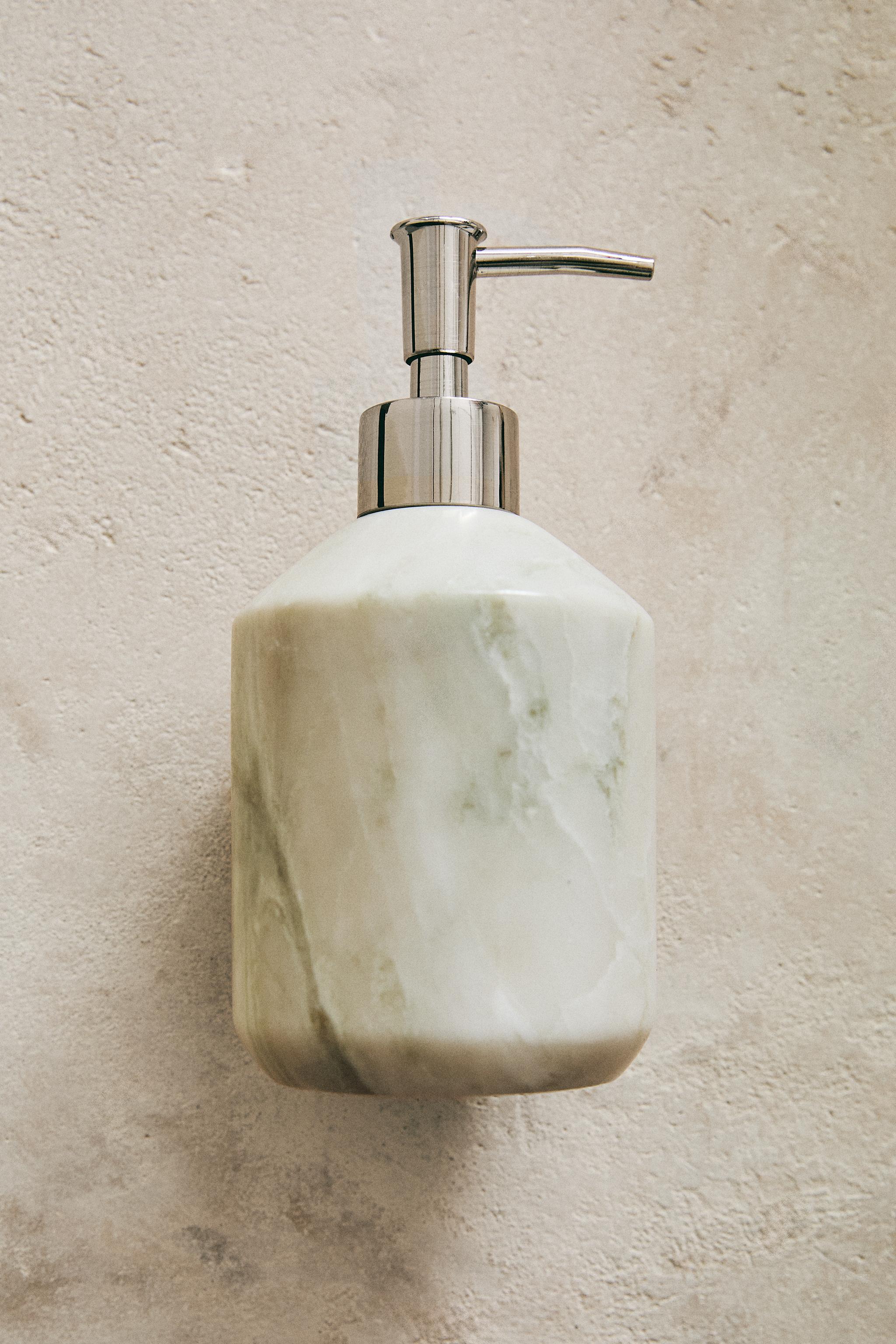 MARBLE SOAP DISPENSER