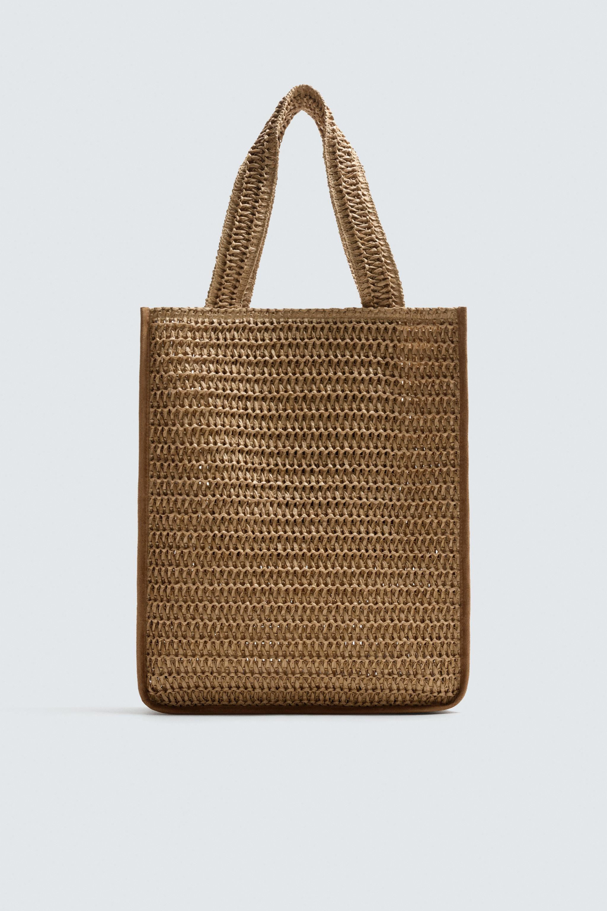 WOVEN SHOPPER BAG