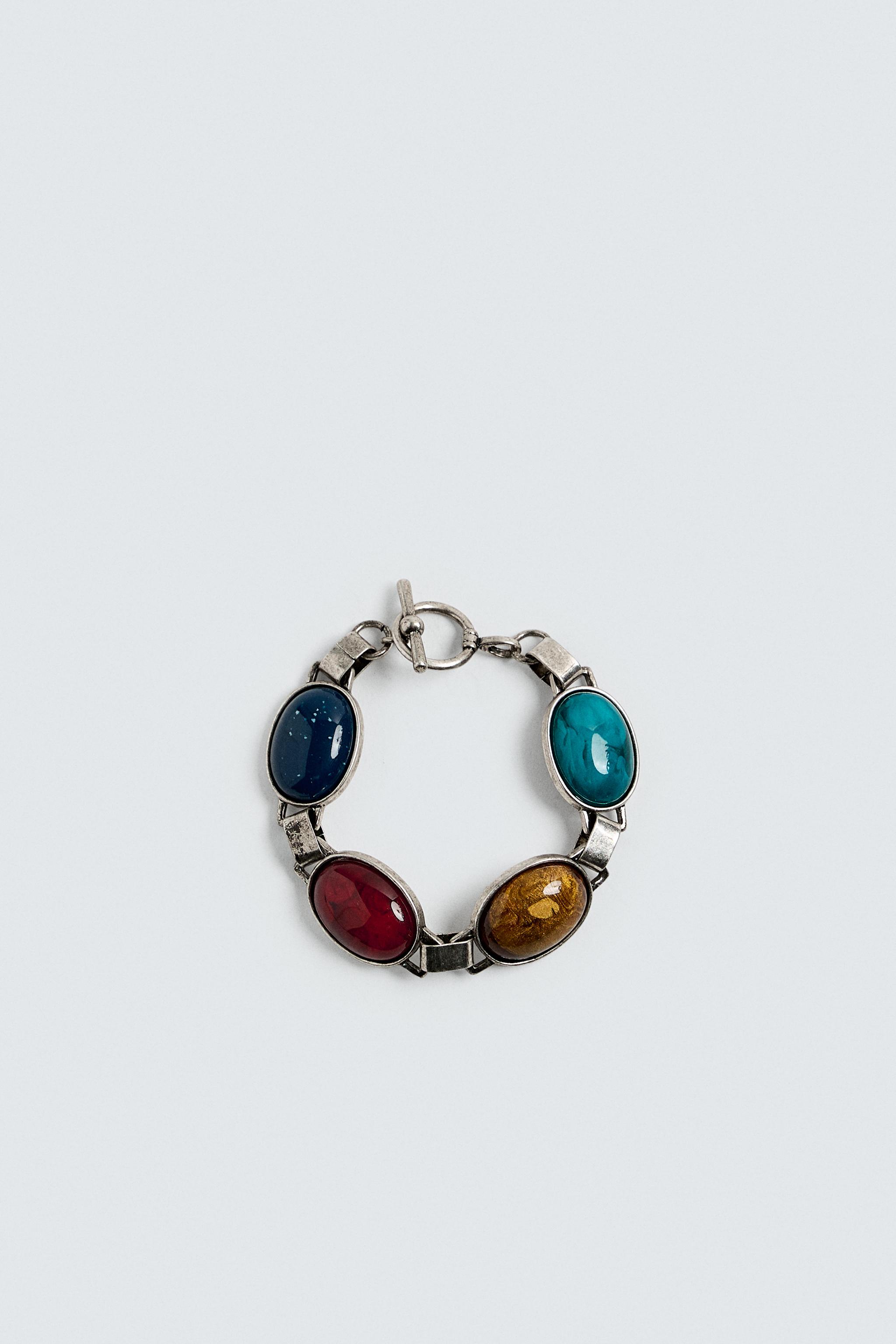 CONTRAST BEAD BRACELET