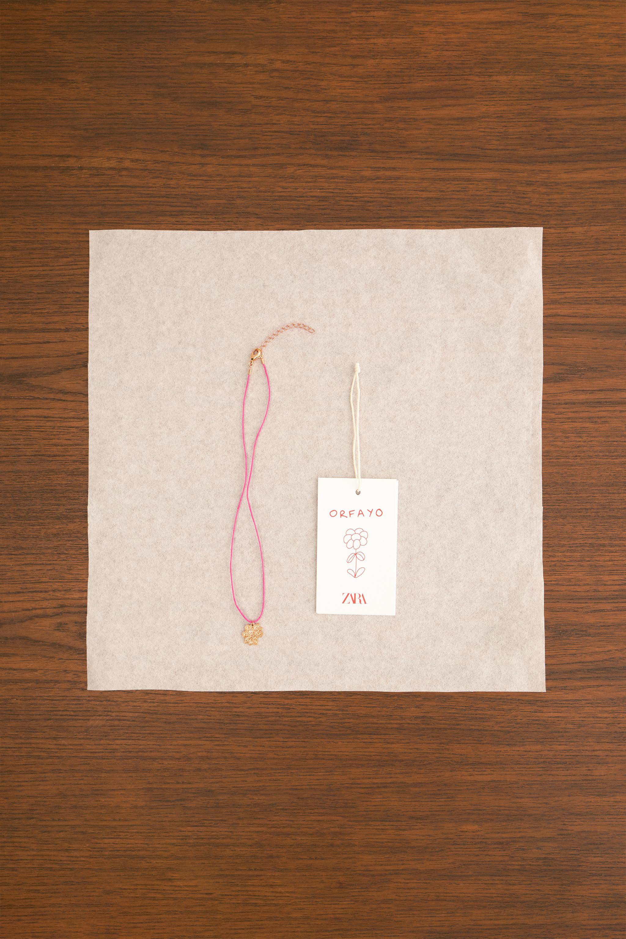 ZARA TIMELESS - 24K FLOWER NECKLACE ORFAYO ©