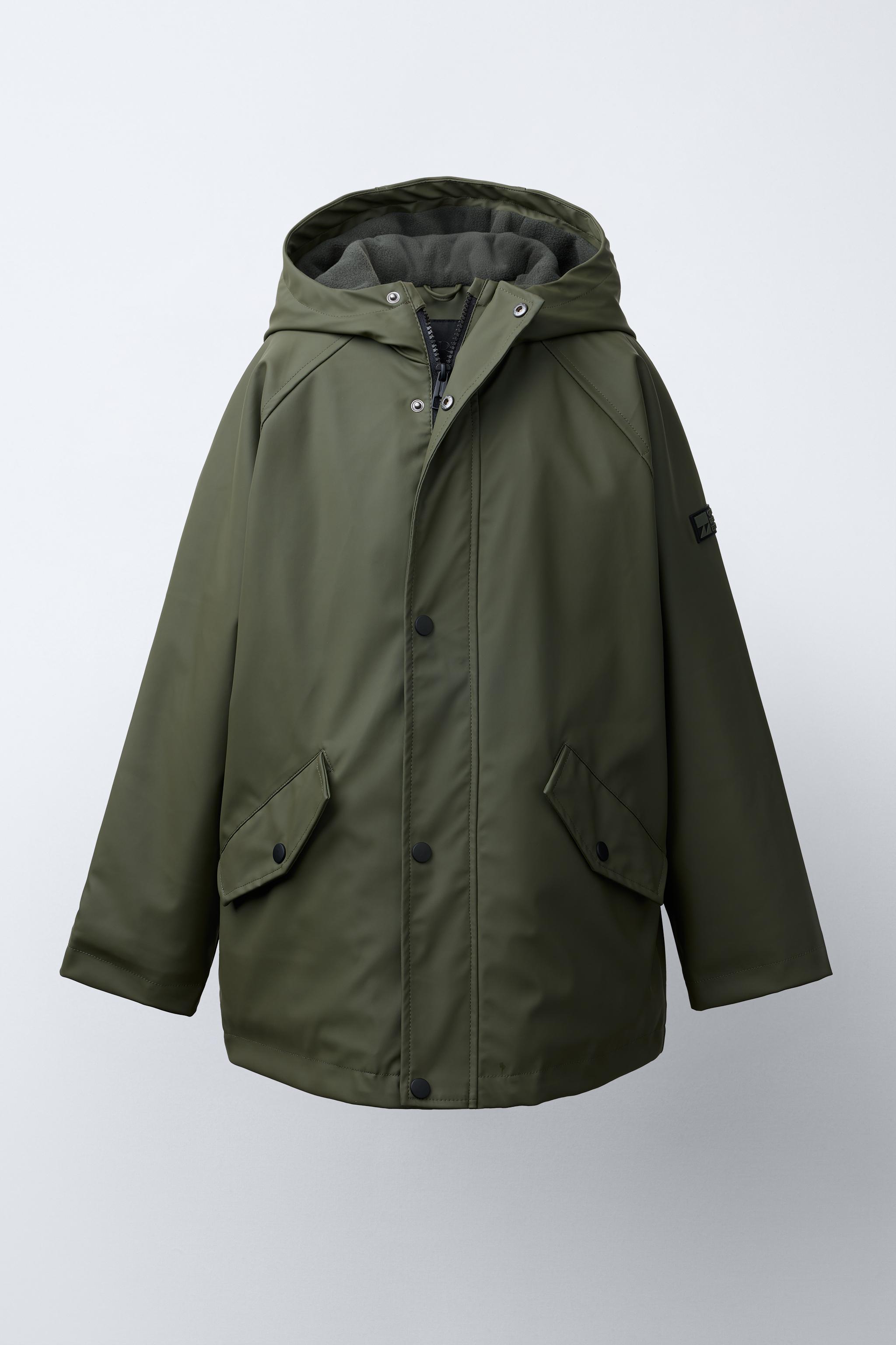 RUBBERIZED WATER REPELLENT PARKA