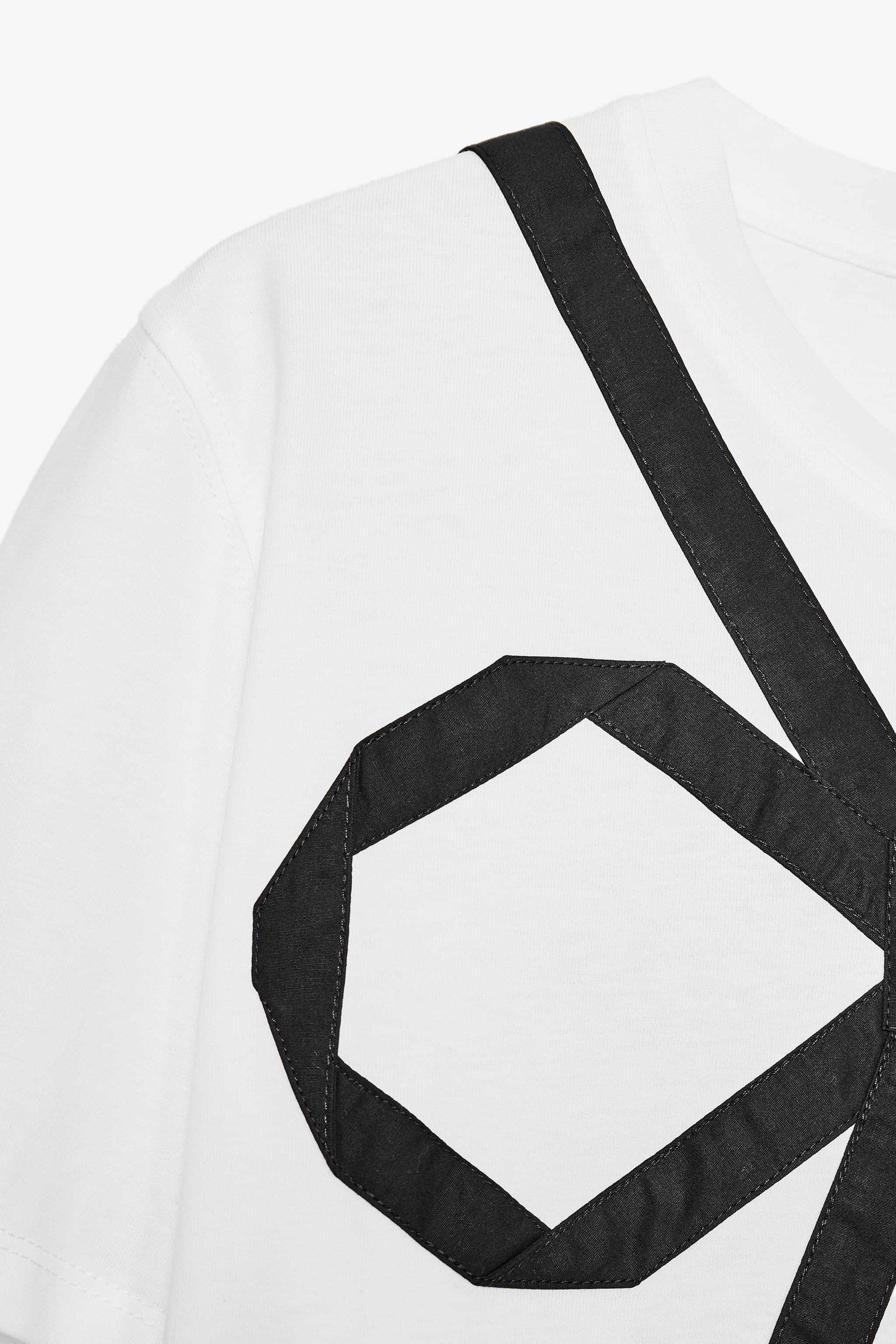 CONTRAST BOW T-SHIRT