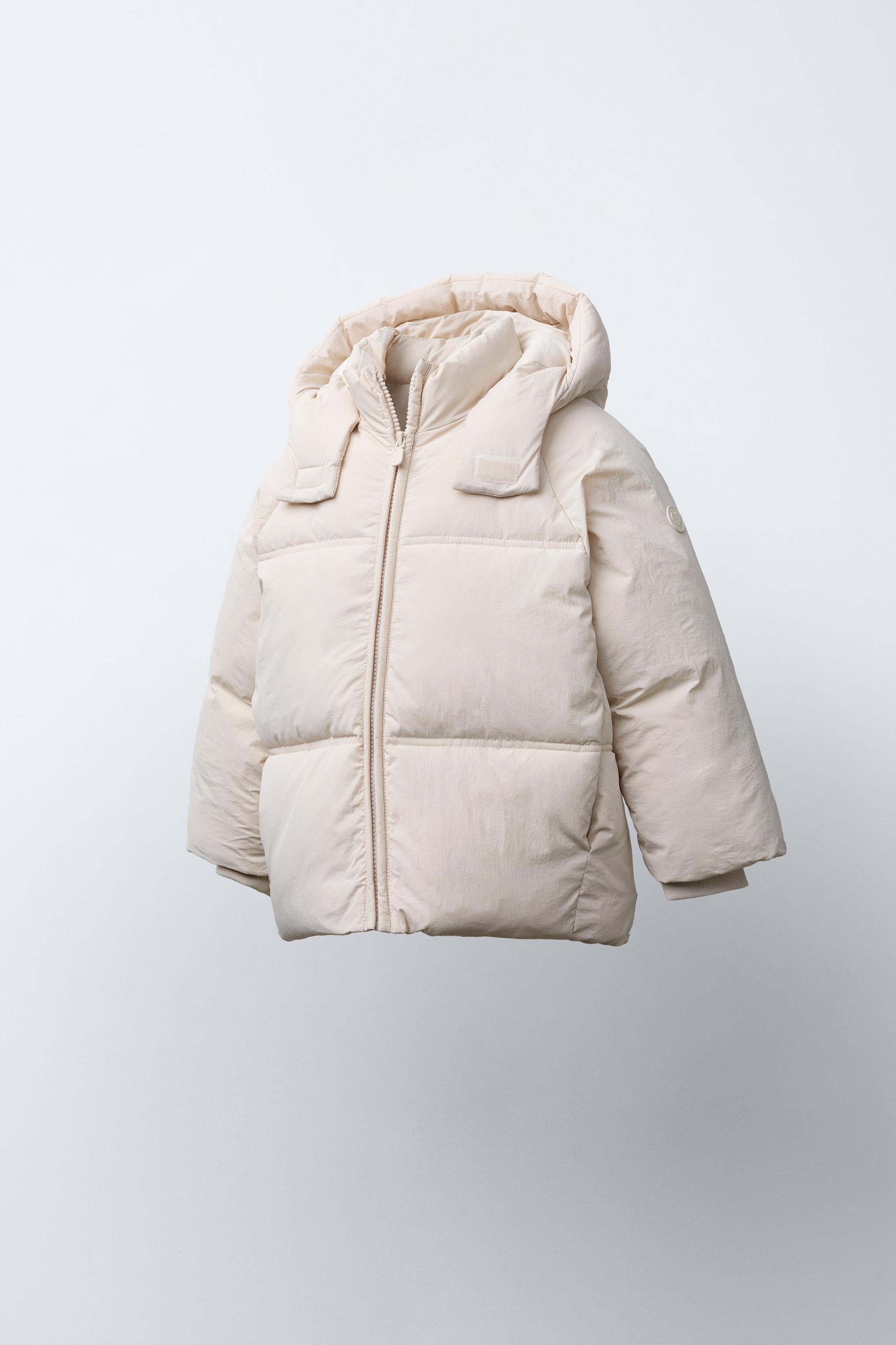 WATER REPELLENT HOODED PUFFER JACKET