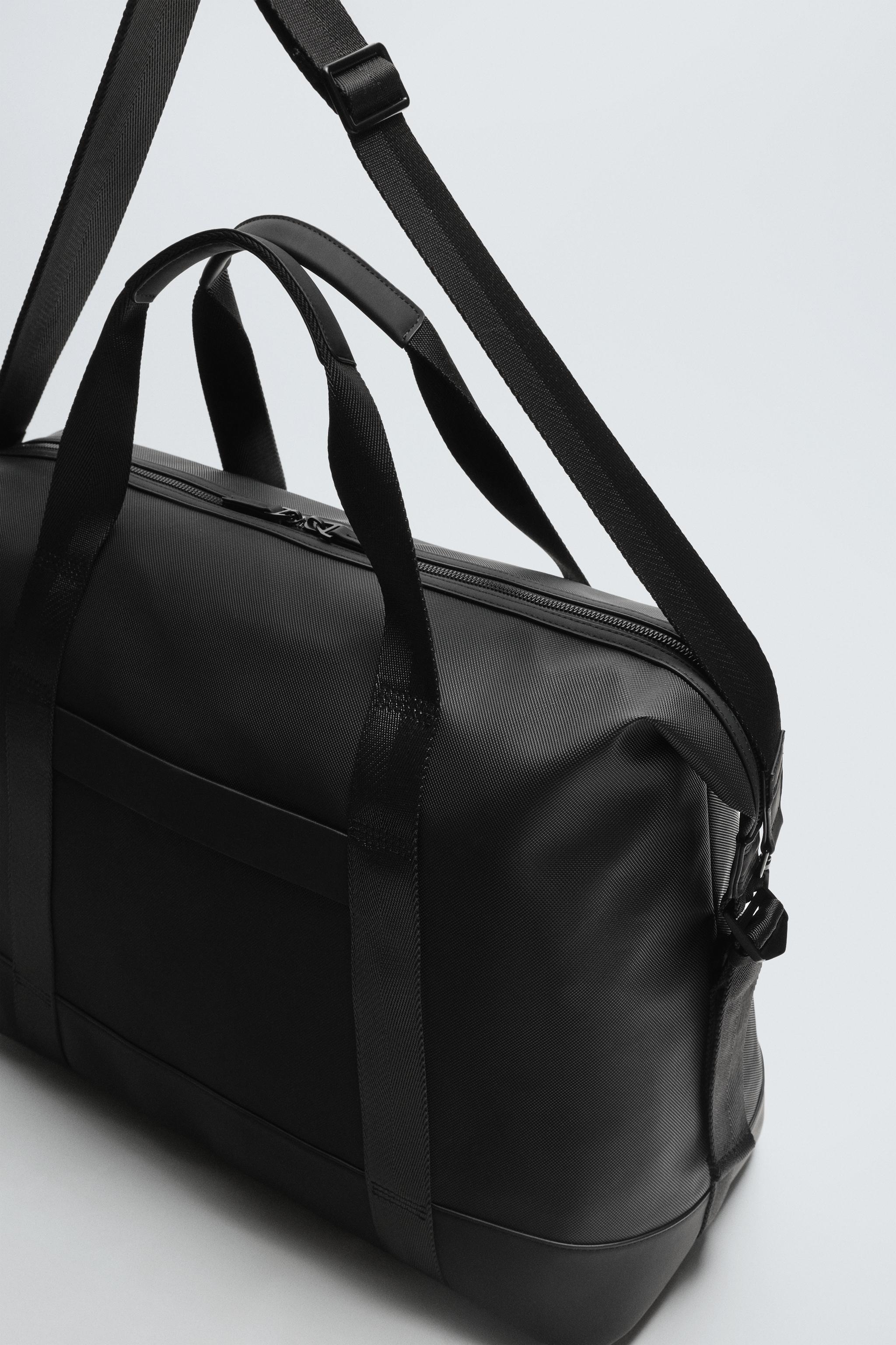 RUBBERIZED WEEKENDER BAG