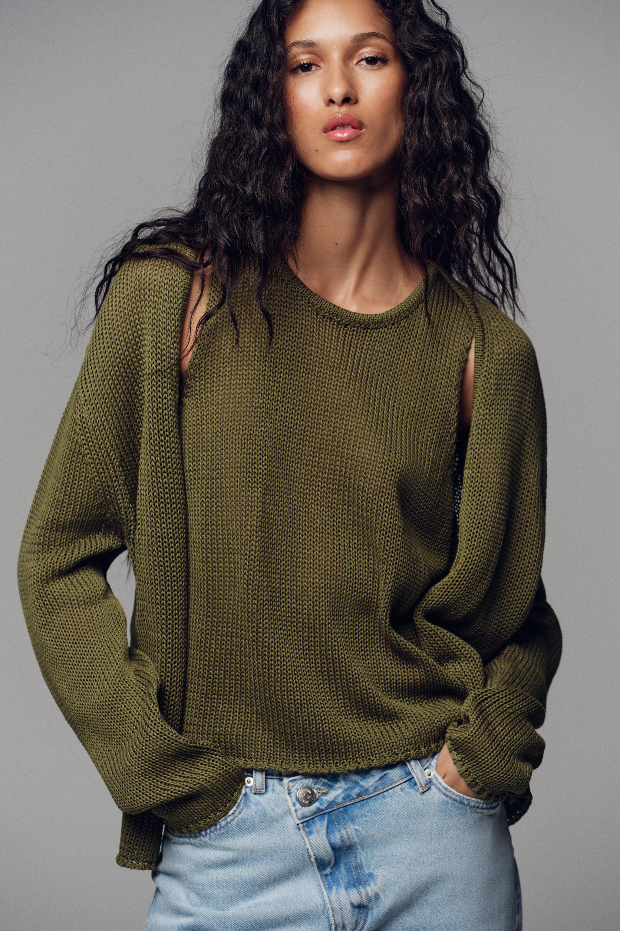 100% COTTON KNIT TOP