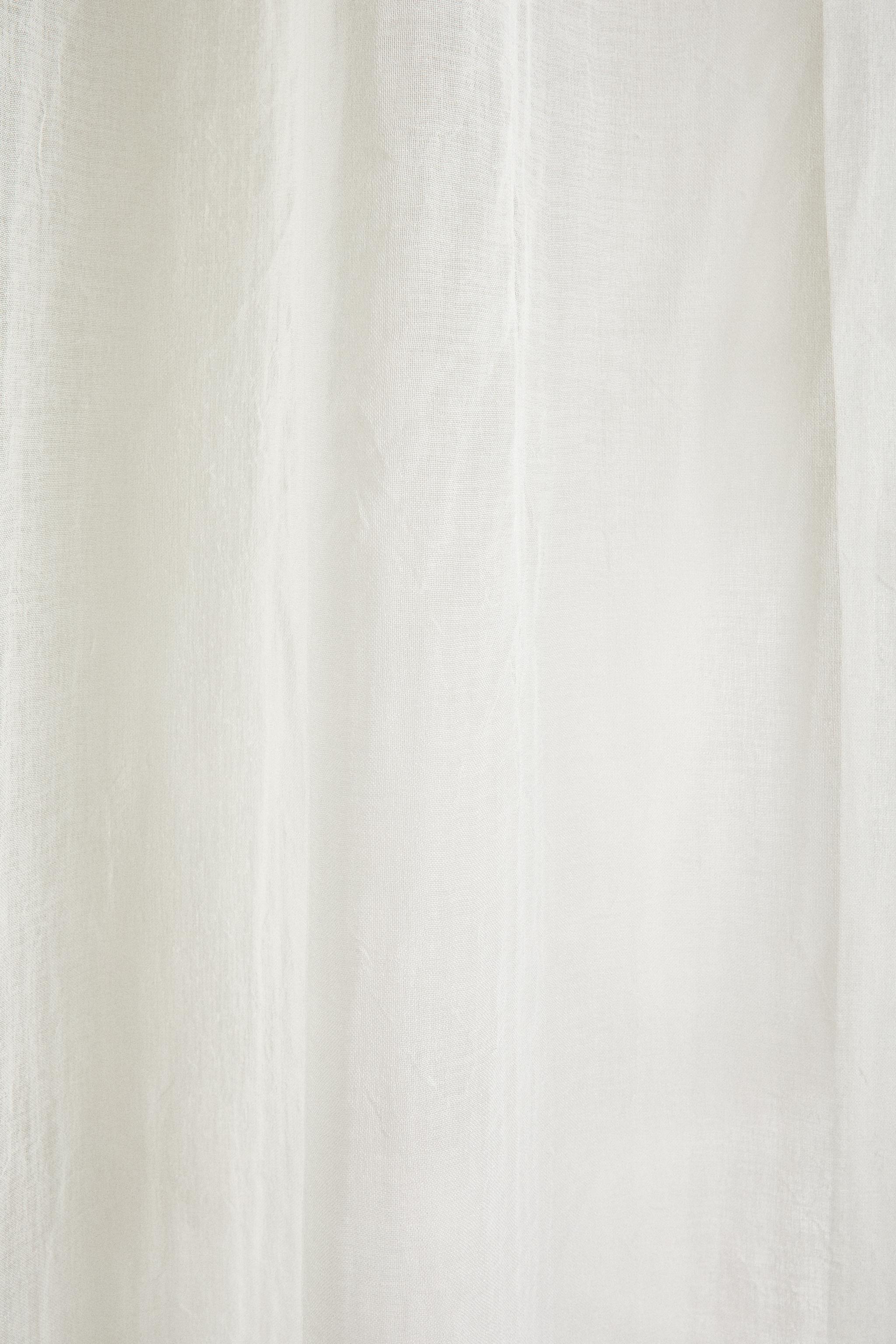 VERY LOW OPACITY SHEER CURTAIN