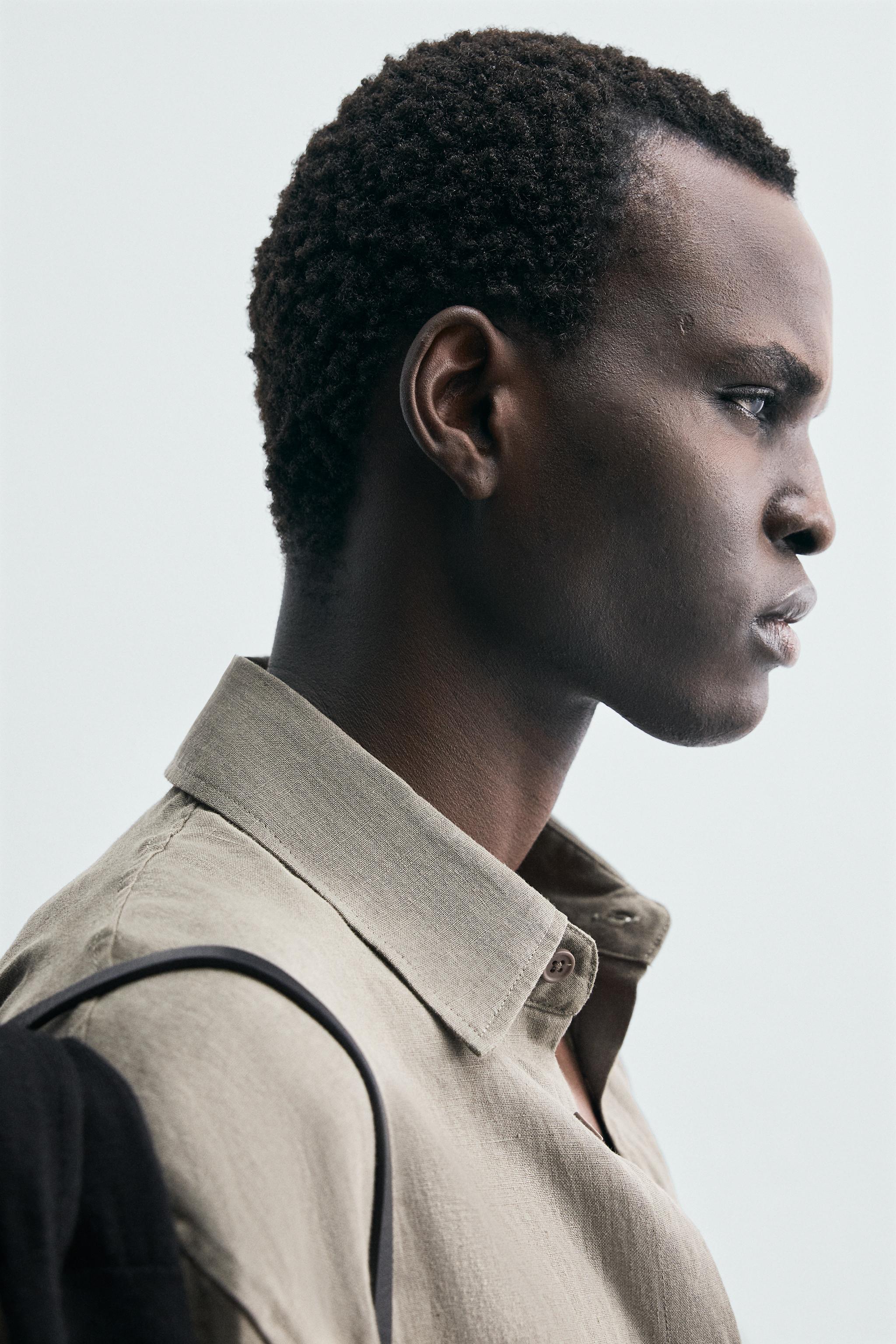 WASHED 100% LINEN SHIRT