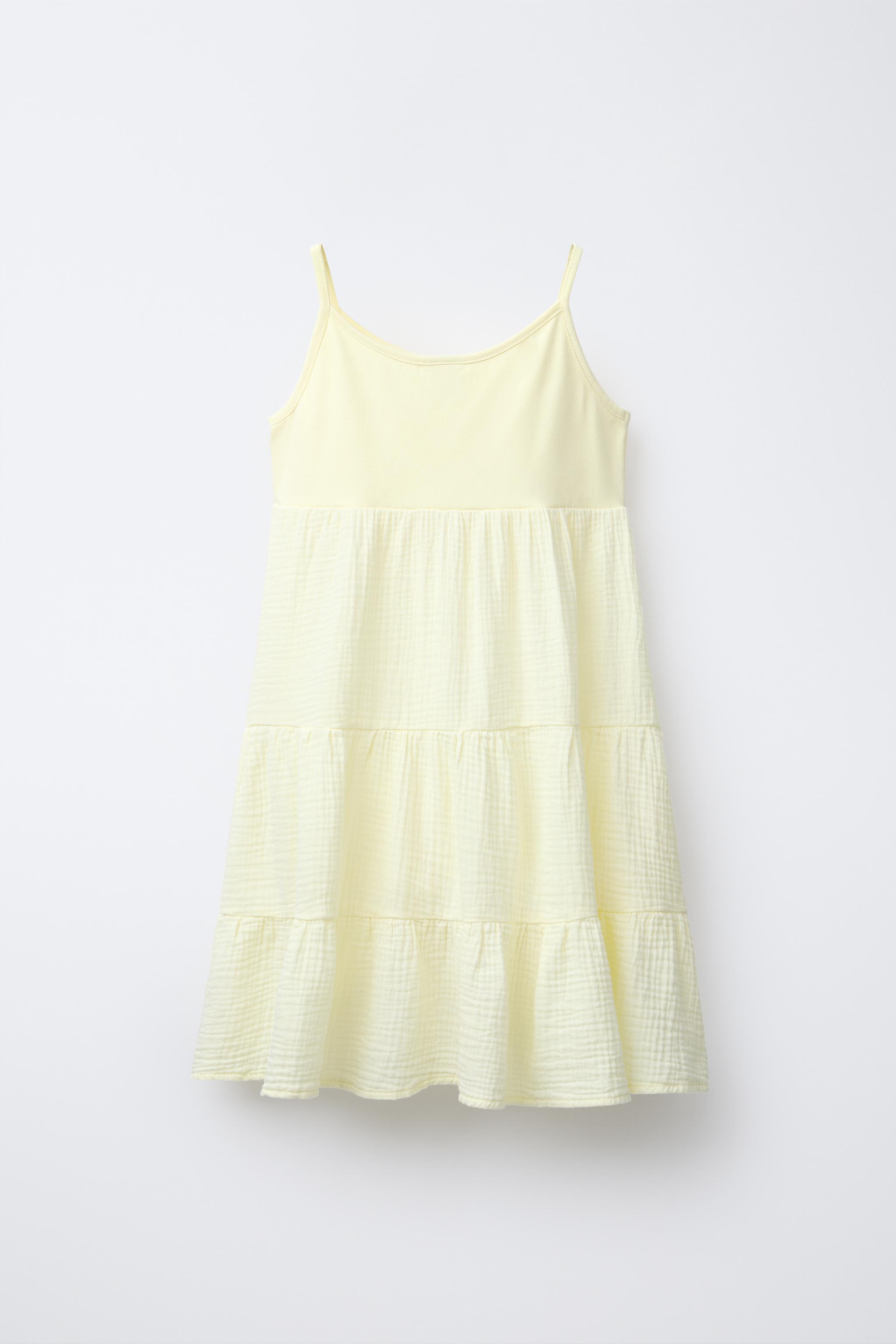 COMBINATION TEXTURED PANEL DRESS