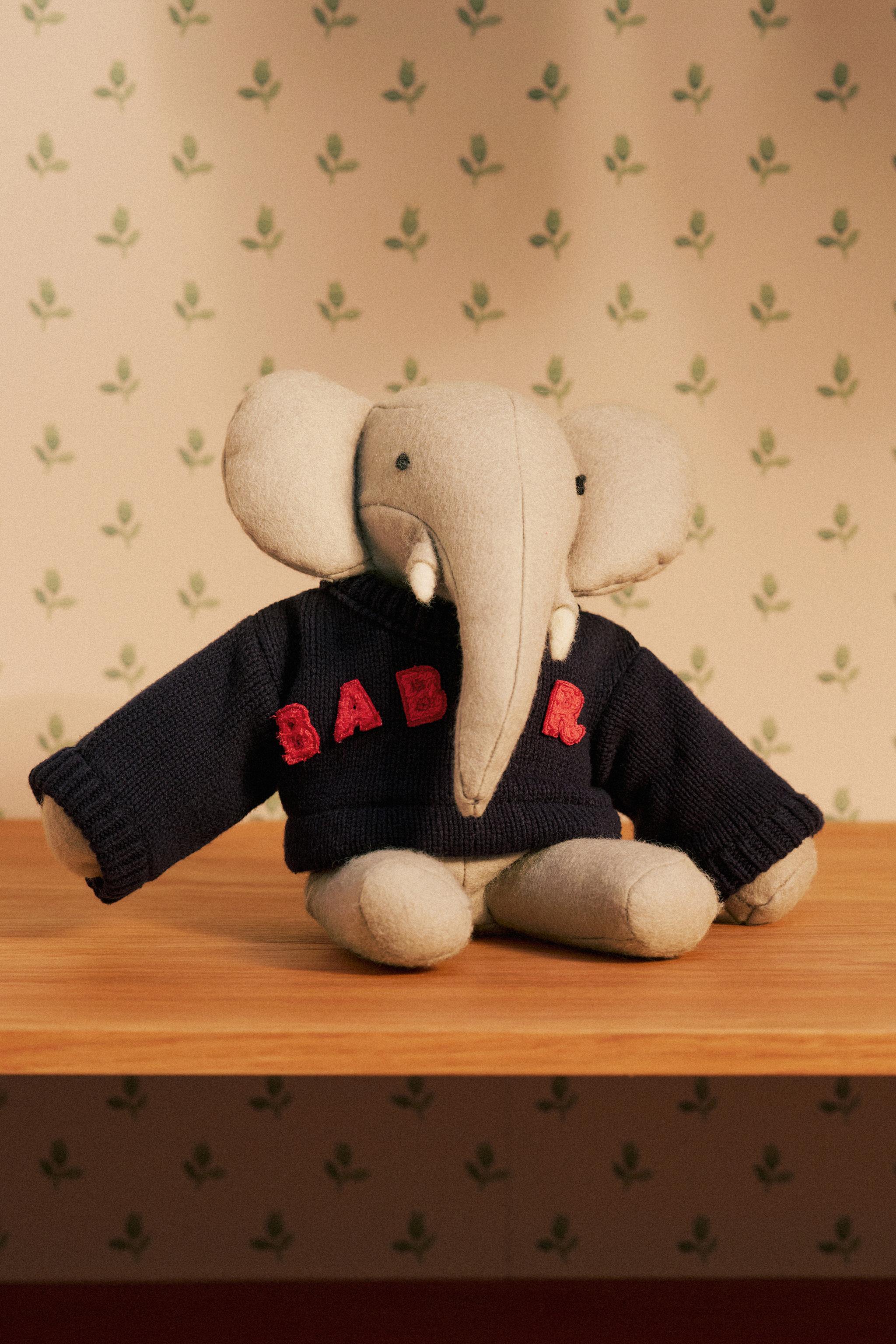 EMBROIDERED KNIT SWEATER BABAR ™