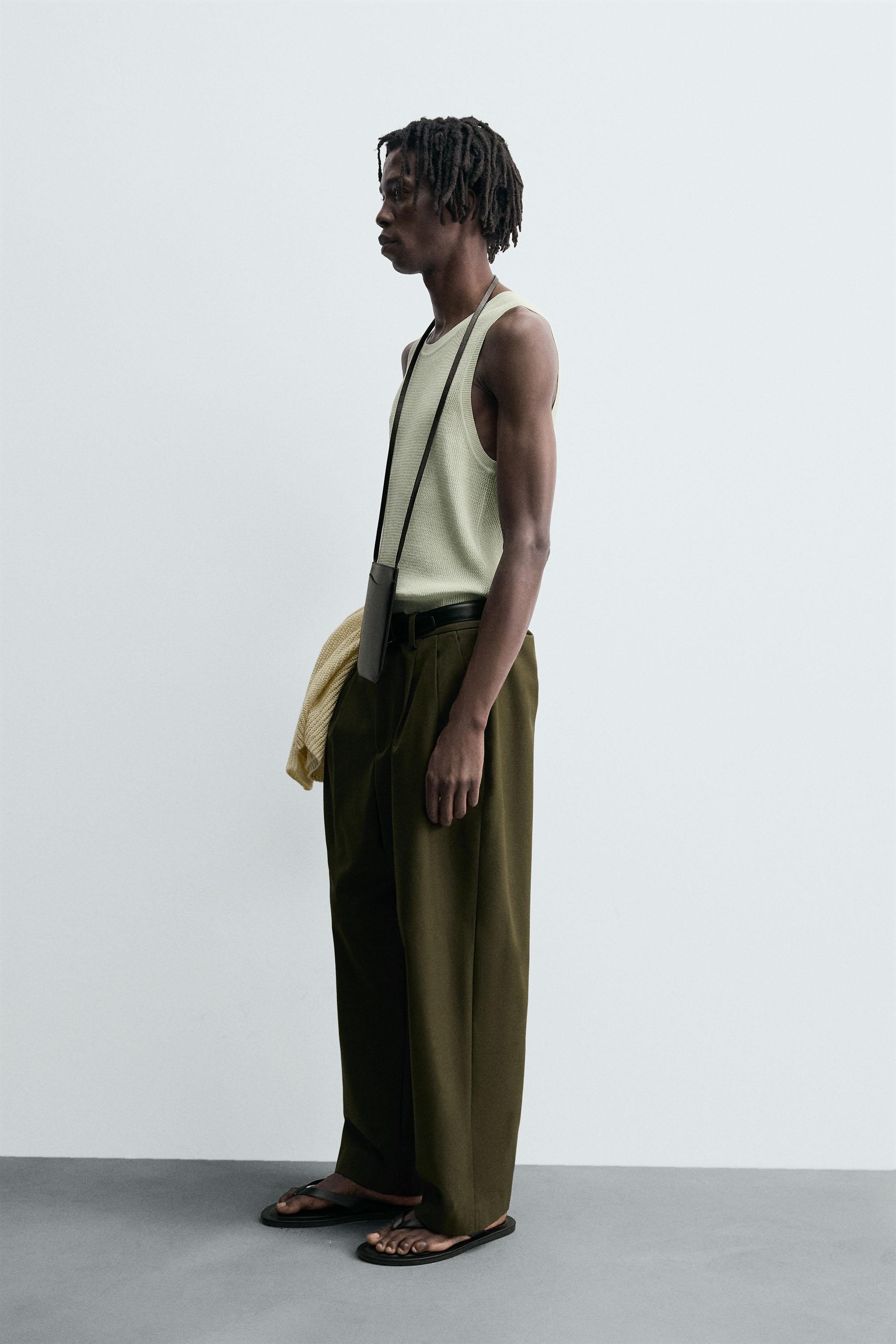 TEXTURED KNIT TANK TOP