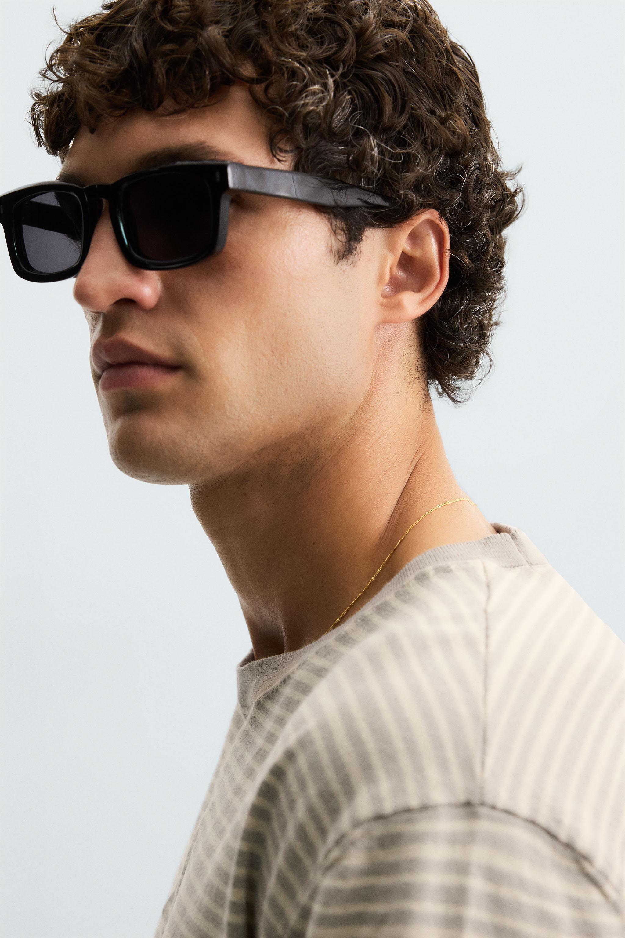 STRIPED COTTON LINEN KNIT T-SHIRT