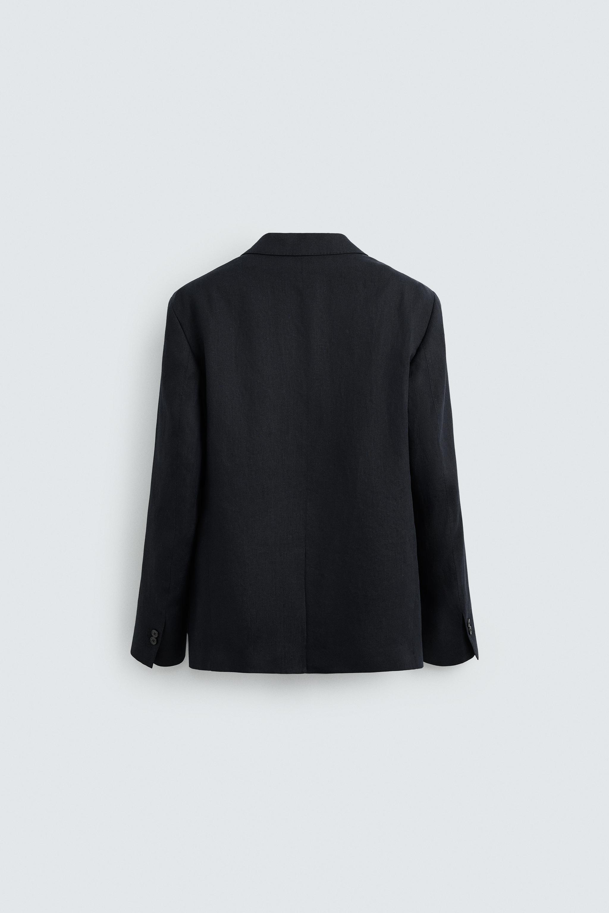 100% LINEN SUIT BLAZER