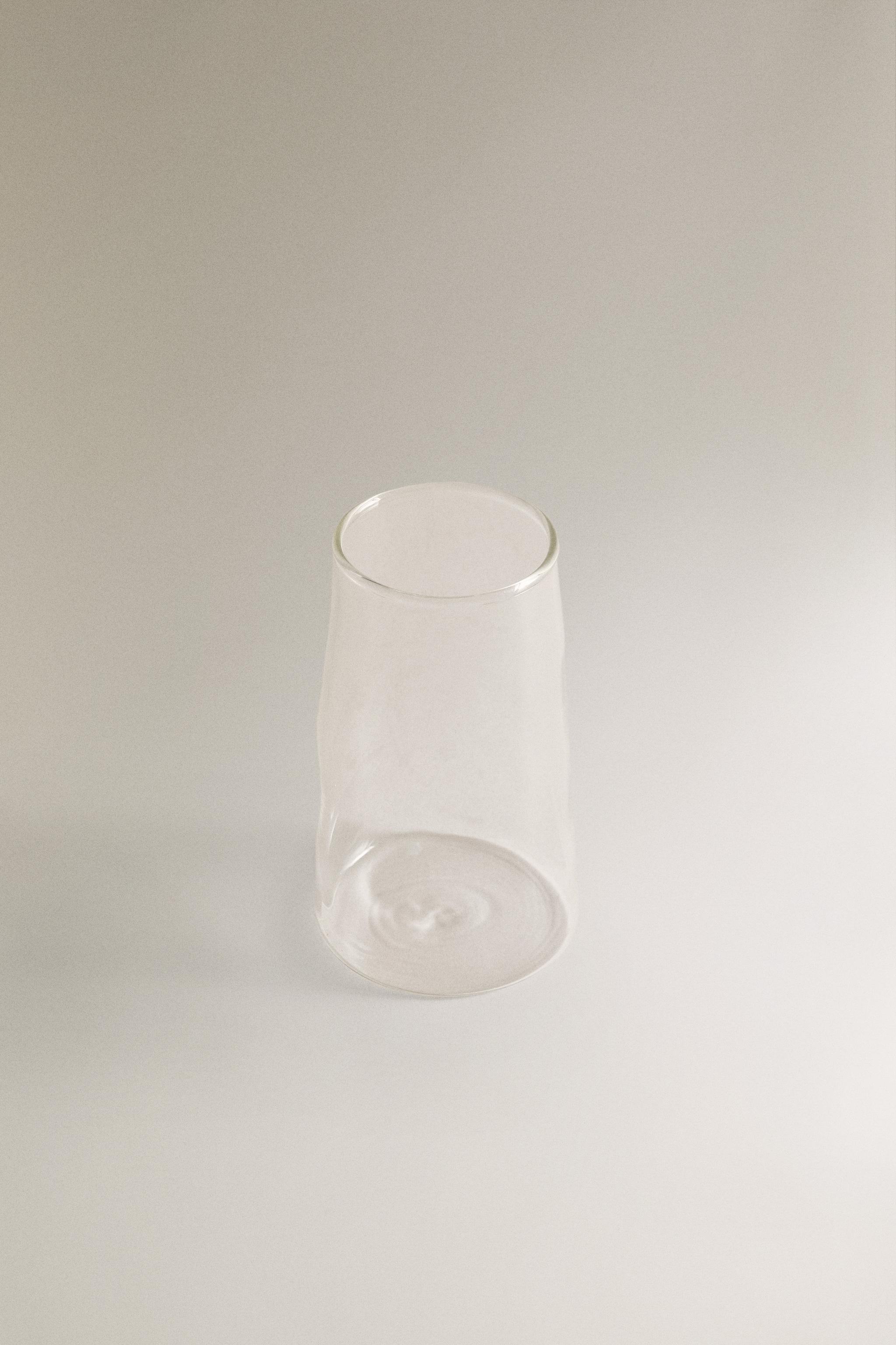 BOROSILICATE GLASS TOOTHBRUSH HOLDER