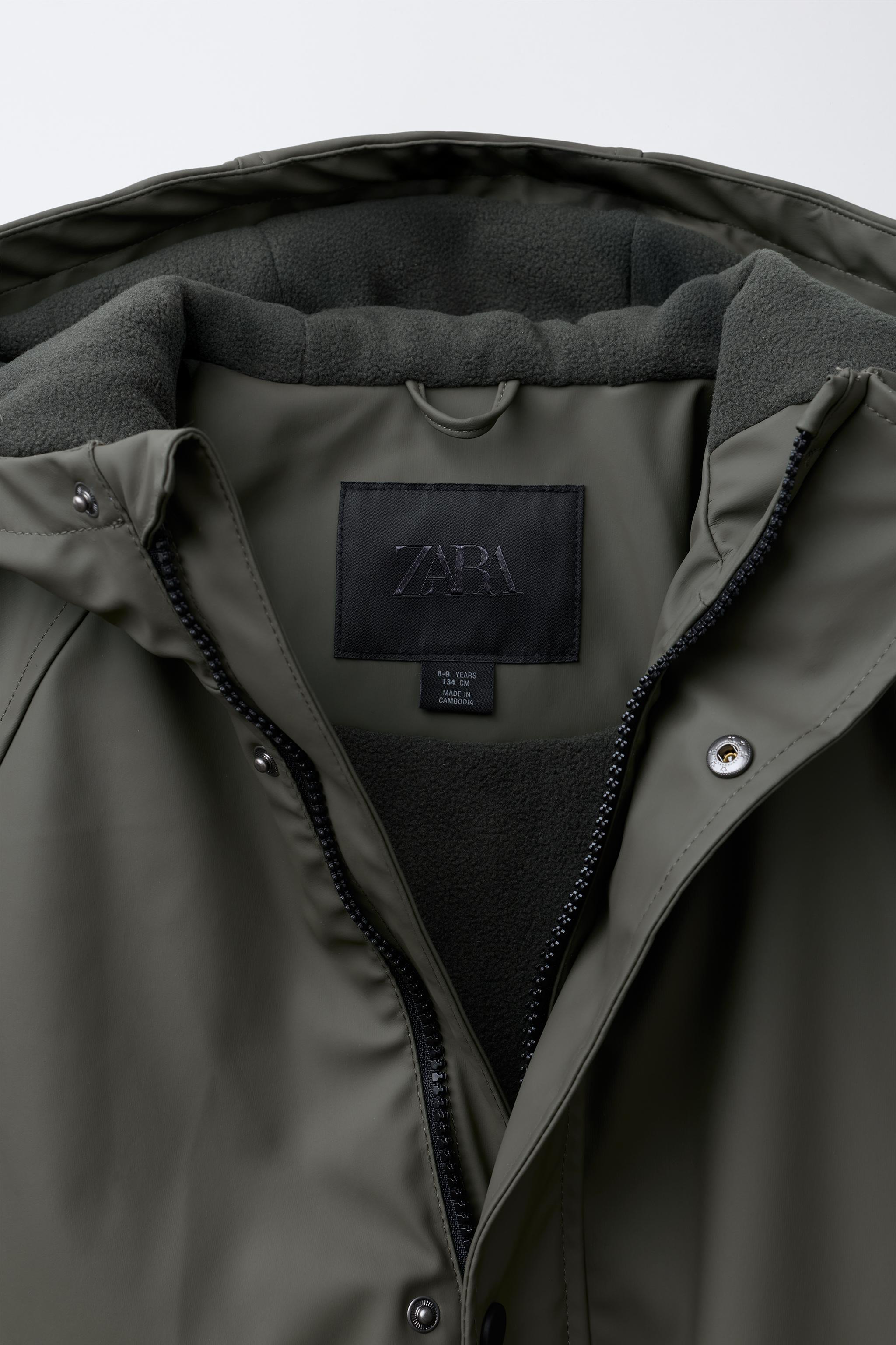 RUBBERIZED WATER REPELLENT PARKA