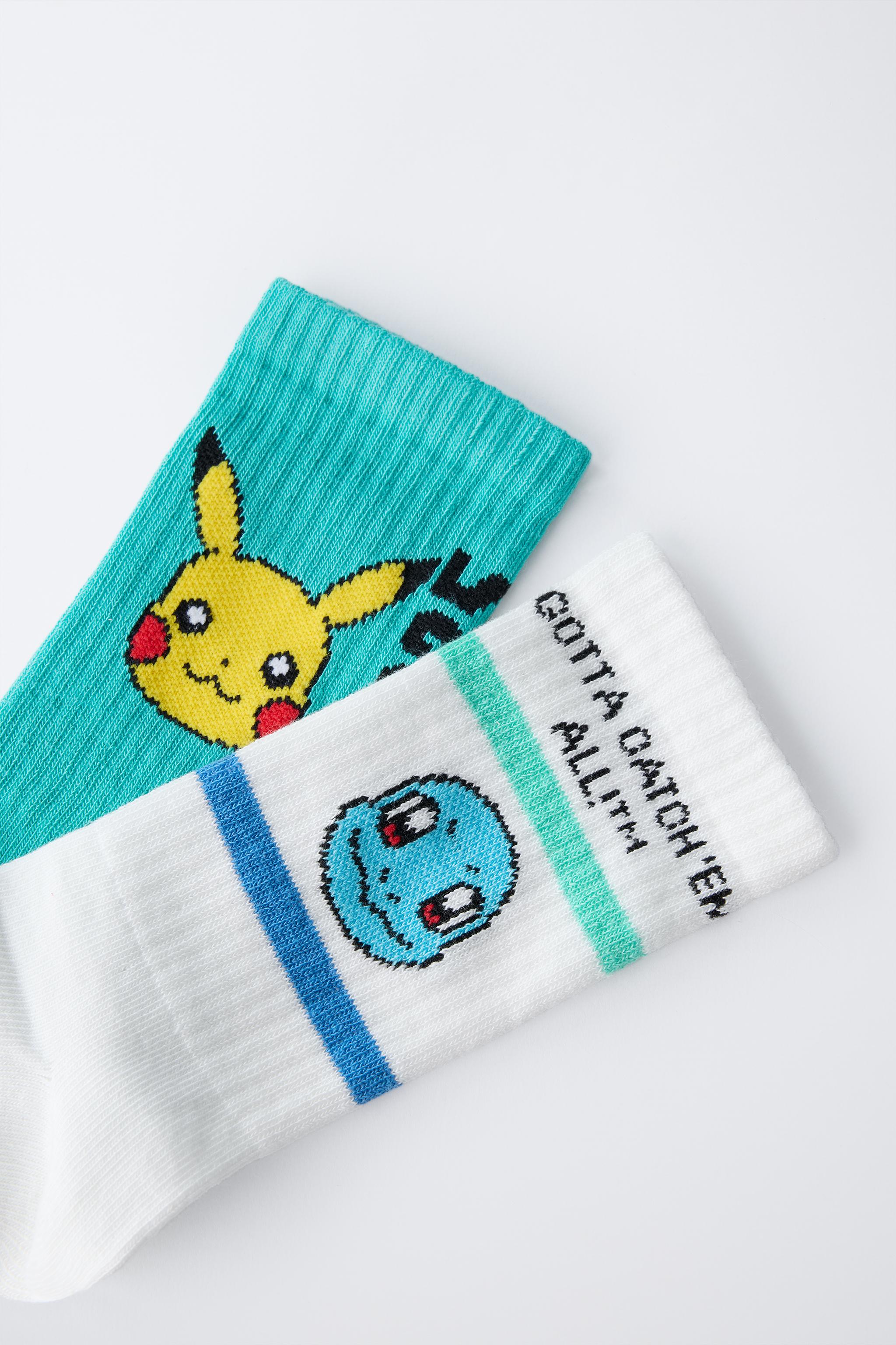 AGES 4-14 / TWO-PACK OF PIKACHU POKÉMON ™ SOCKS