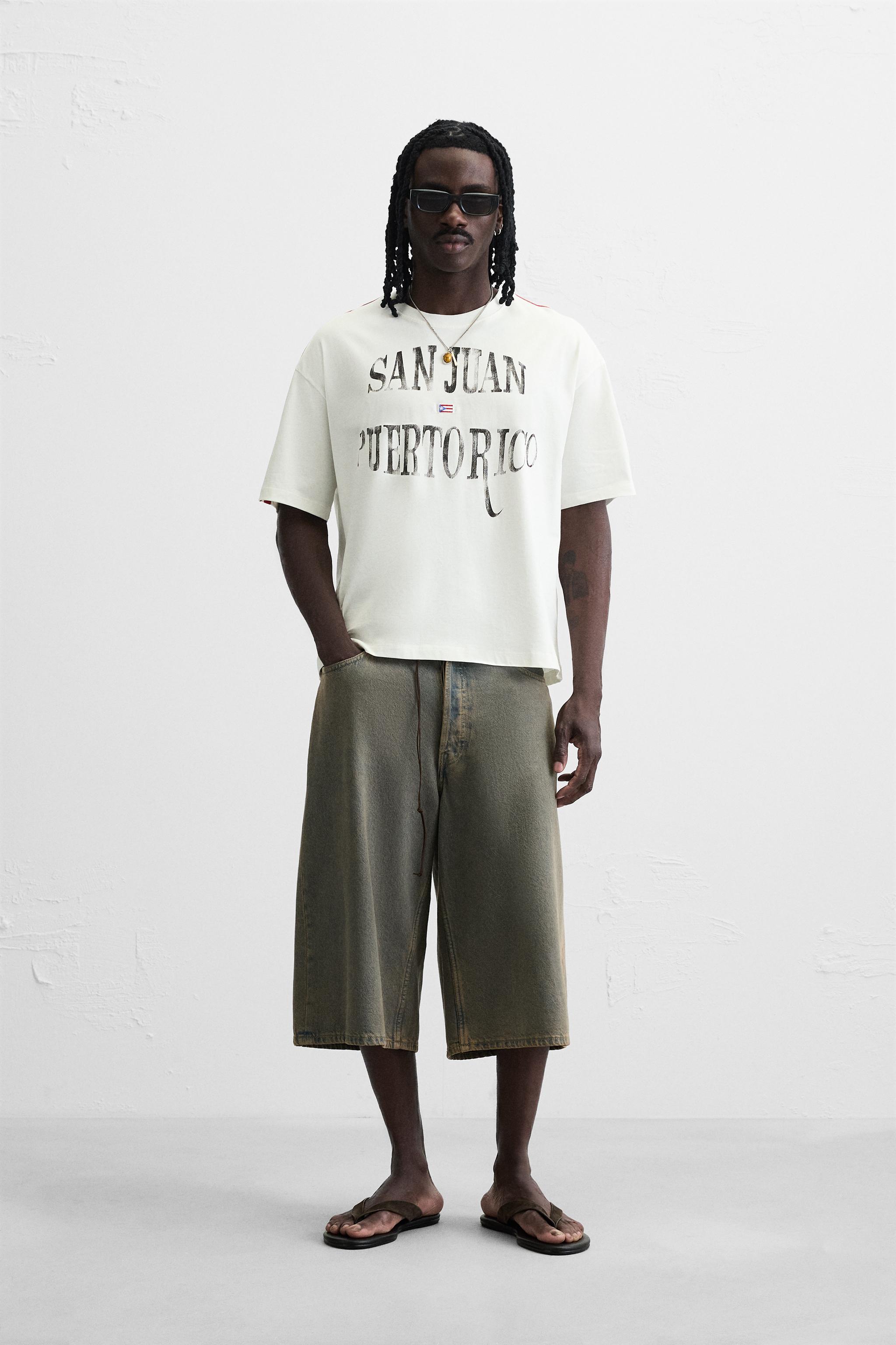 FLAG EMBROIDERY T-SHIRT