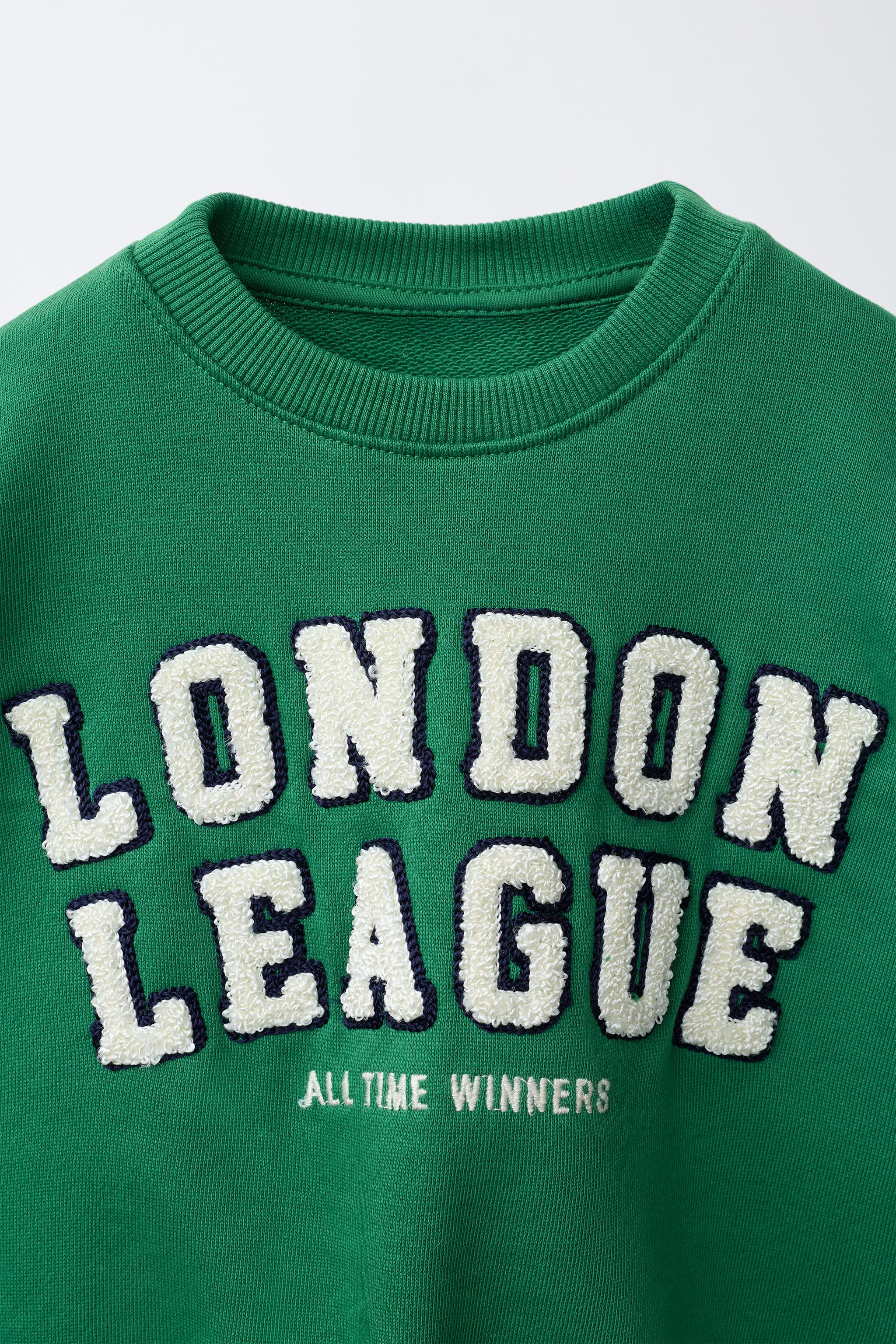 LONDON TEXT SWEATSHIRT
