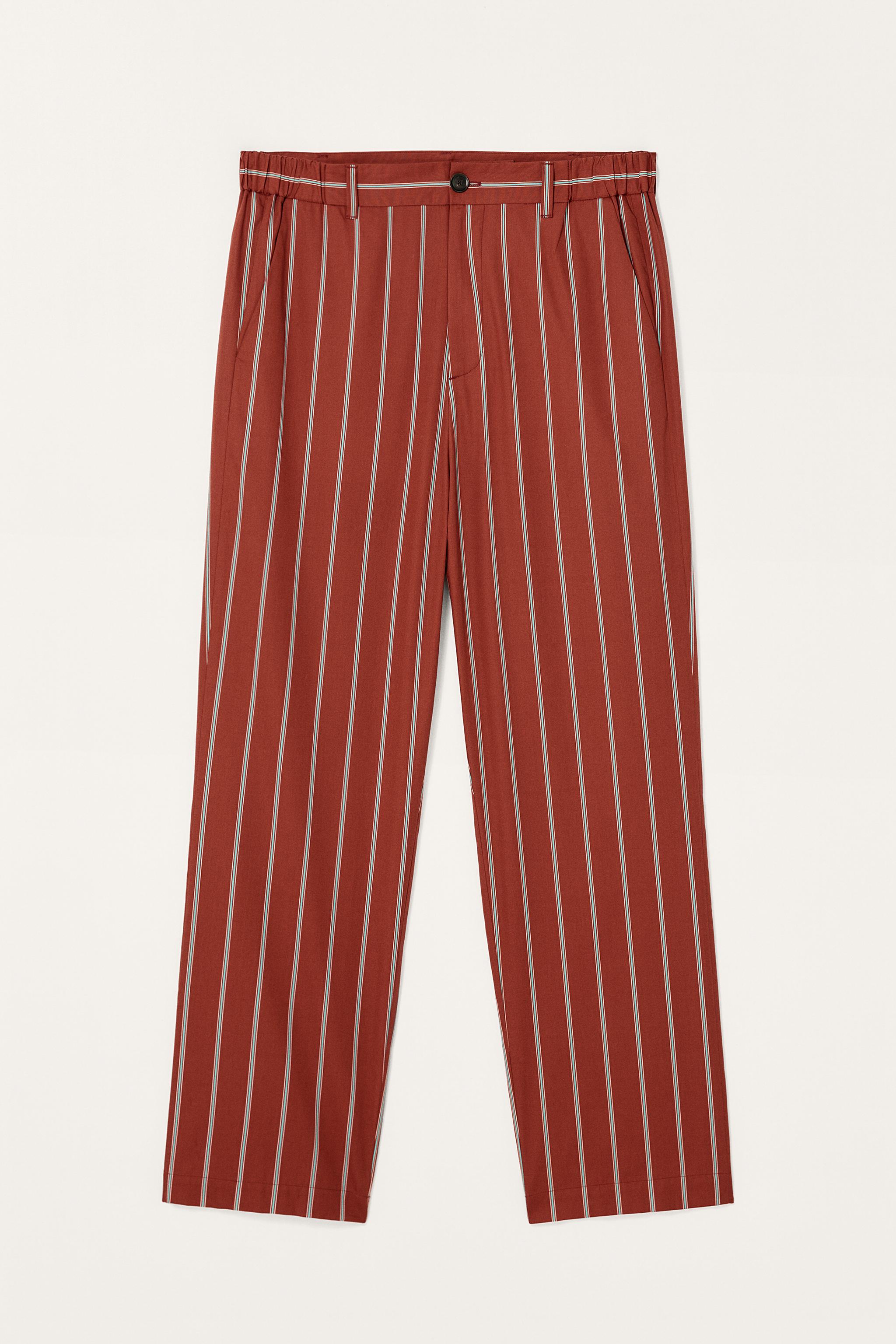 LIMITED EDITION STRIPED RELAXED FIT PANTS