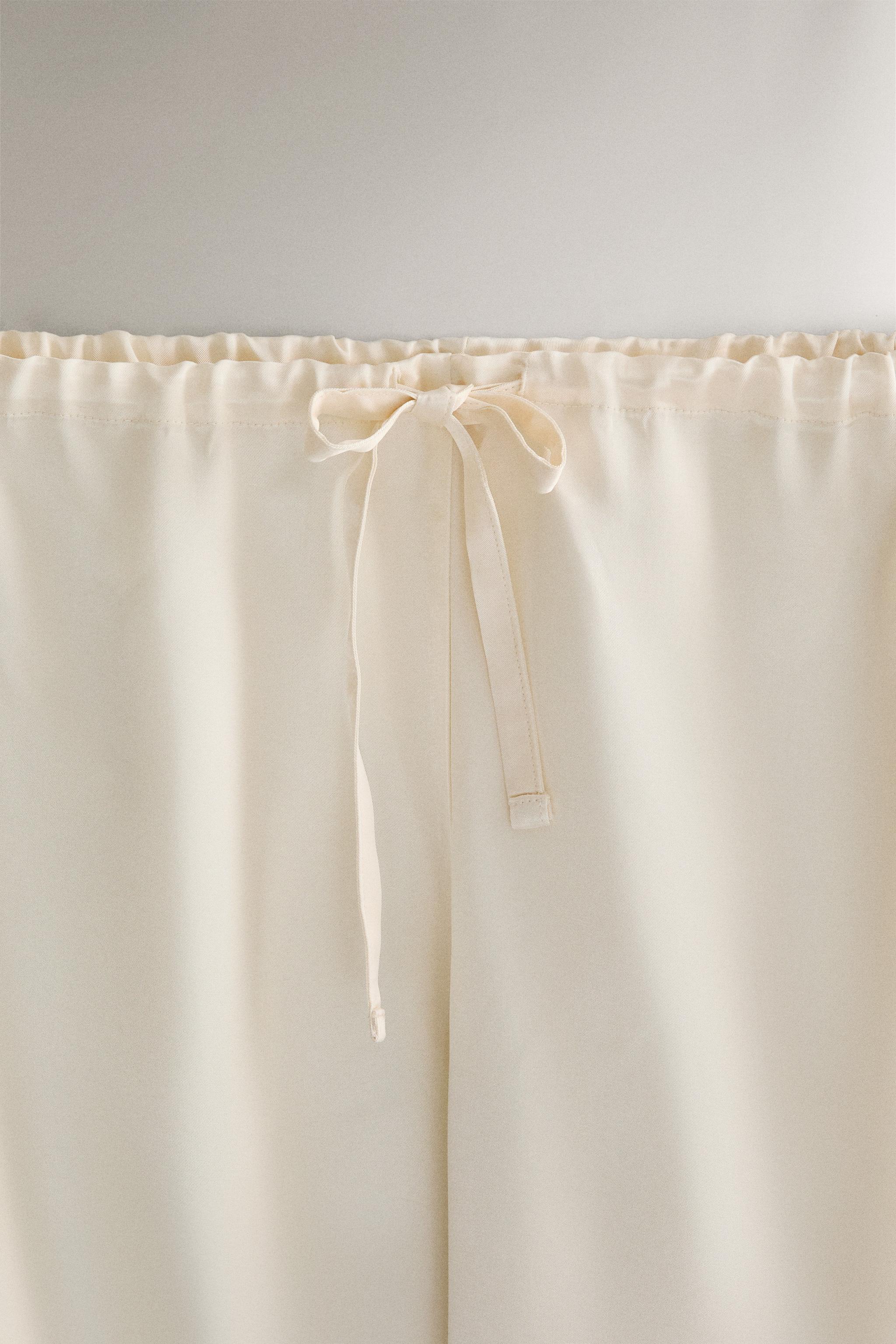 SATEEN PANTS