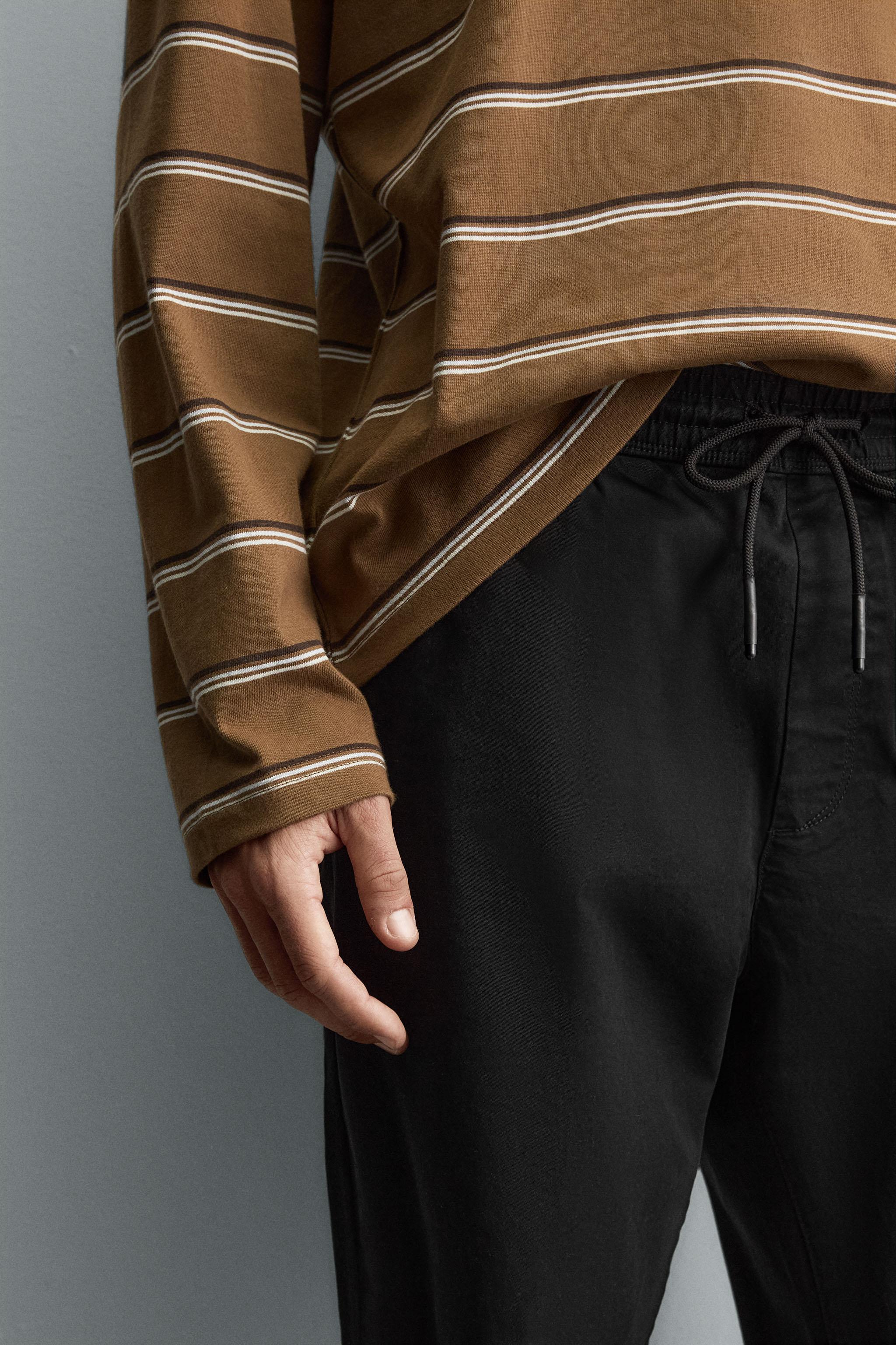 SLIM FIT JOGGER WAIST PANTS