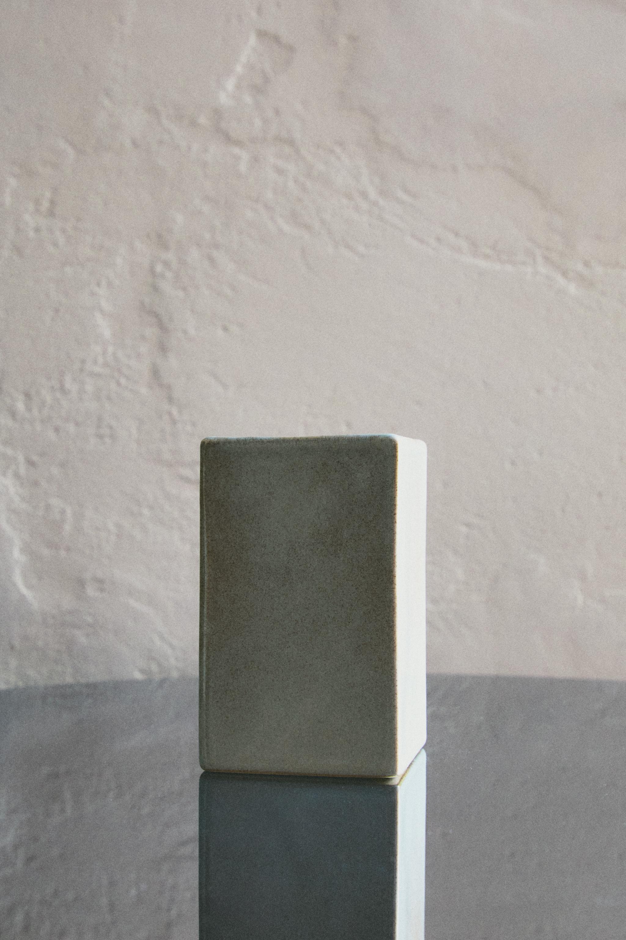 GREENISH TOOTHBRUSH HOLDER