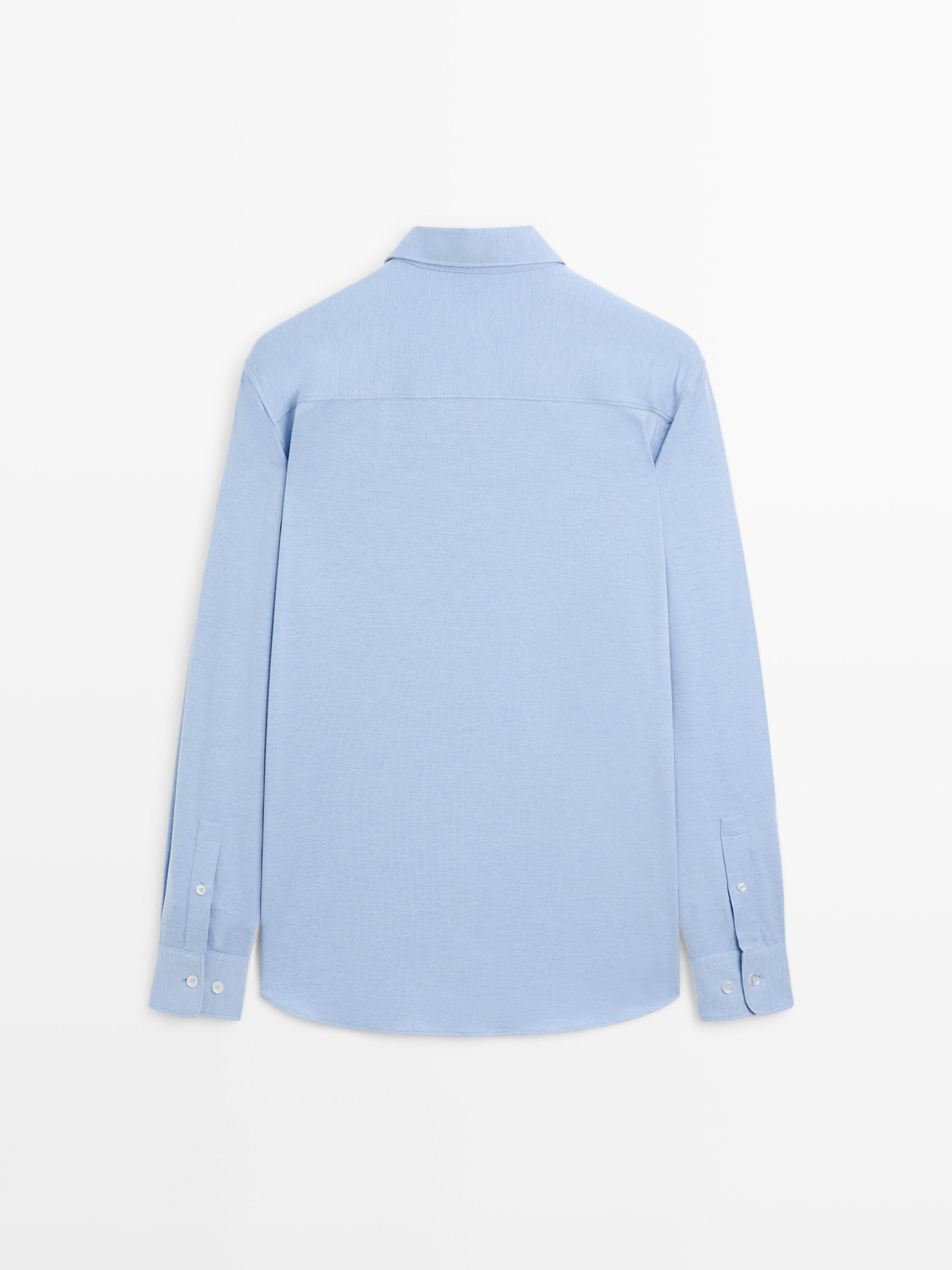 Slim fit stretch shirt