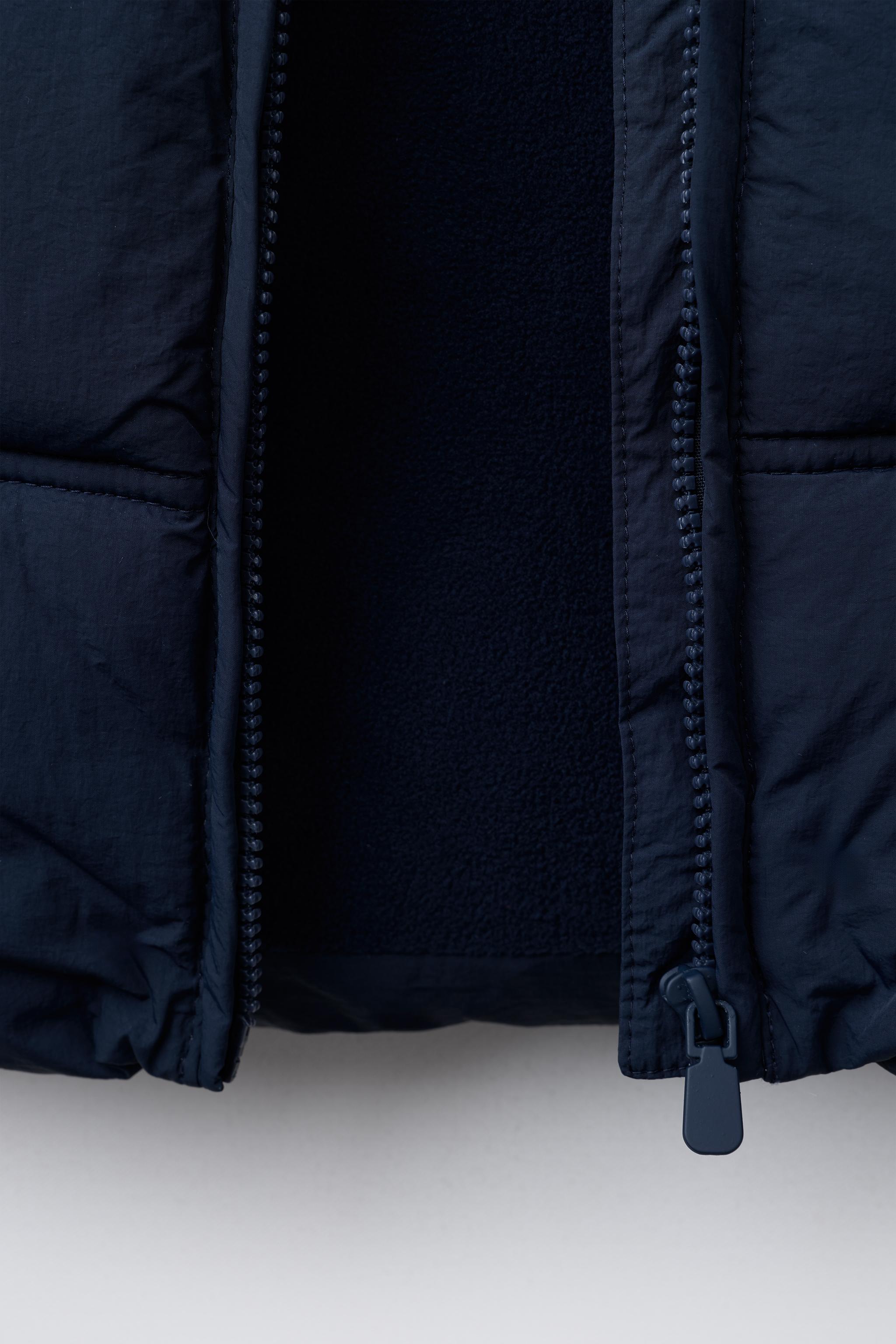 WATER REPELLENT HOODED PUFFER JACKET