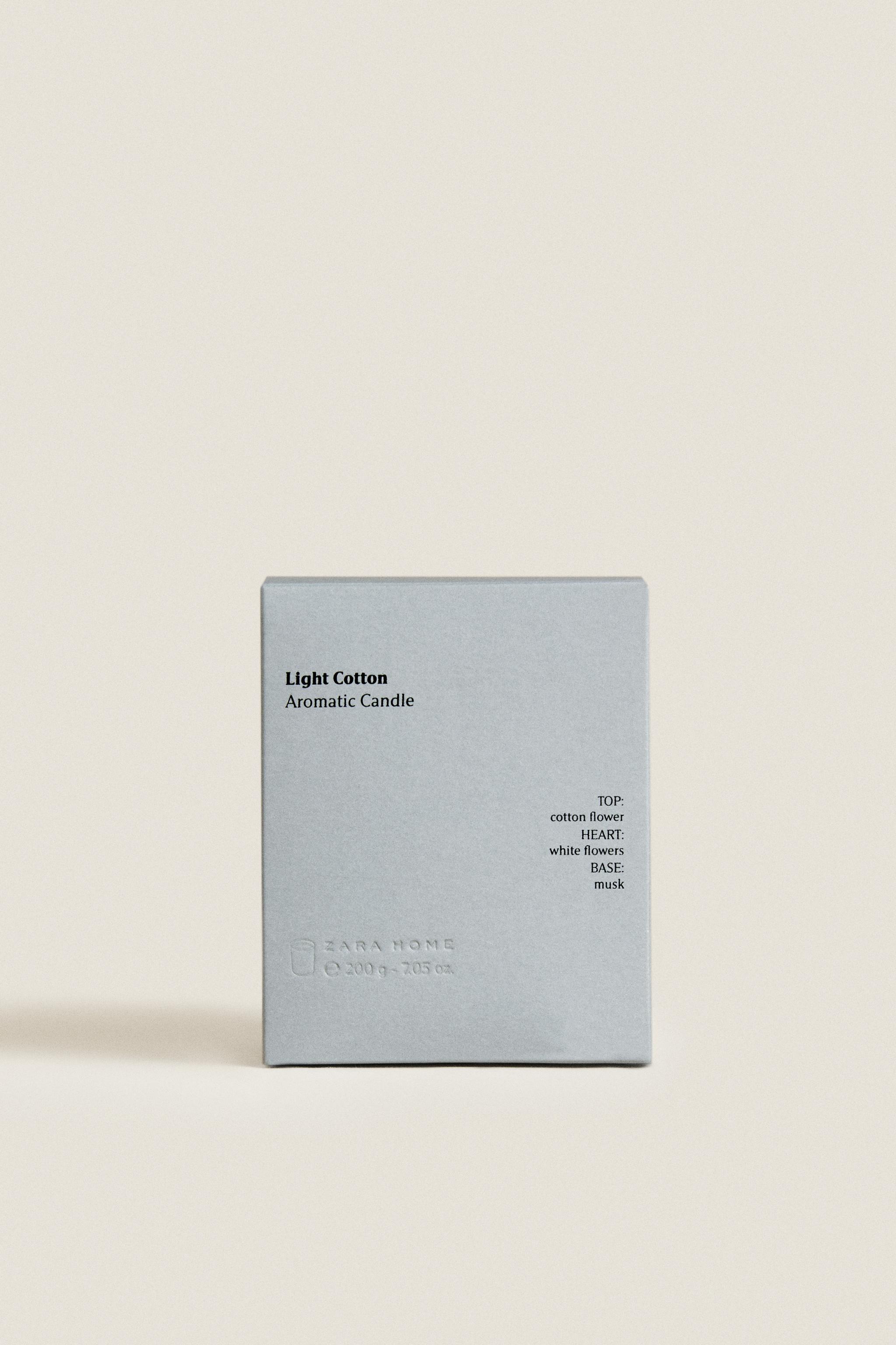 (200 G) LIGHT COTTON SCENTED CANDLE