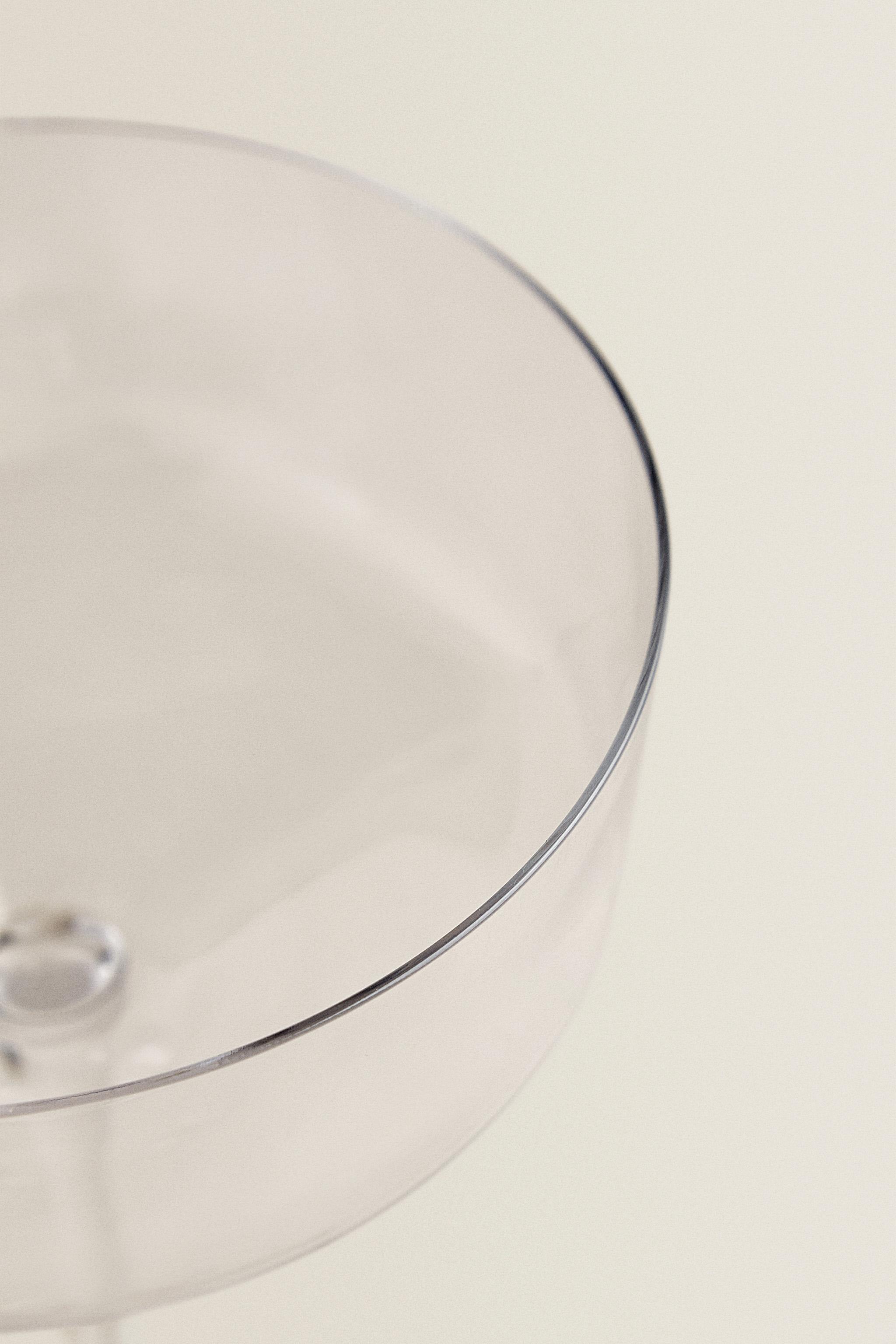 BLOWN CRYSTALLINE SPARKLING WINE FLUTE