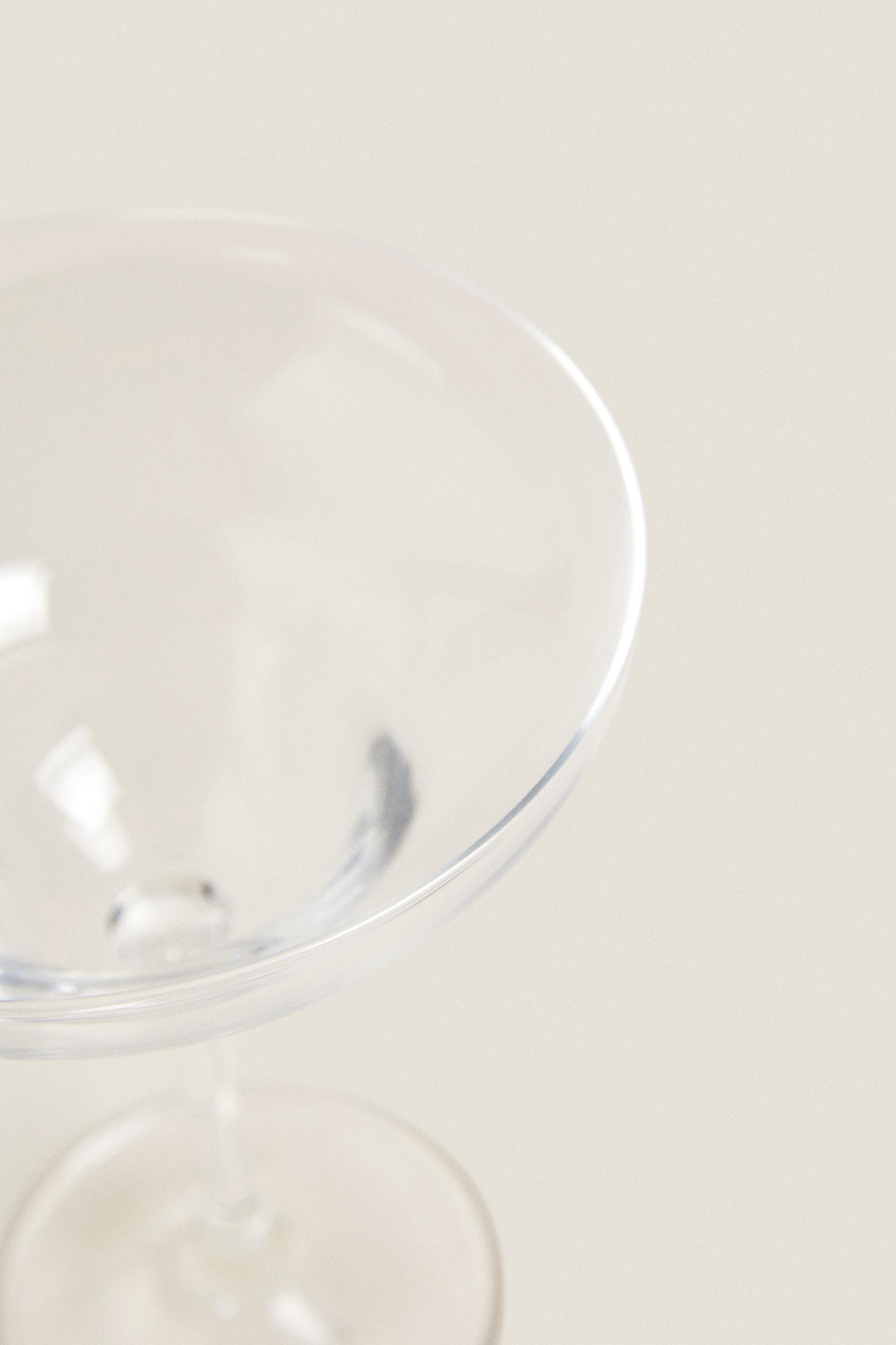CRYSTALLINE COCKTAIL GLASS