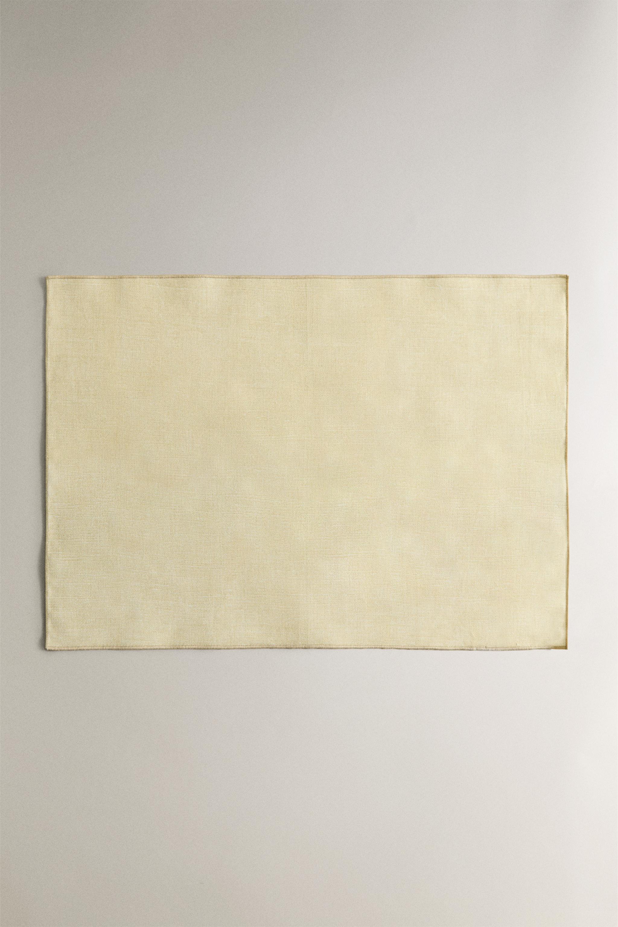 RESIN-COATED OVERLOCK PLACEMAT