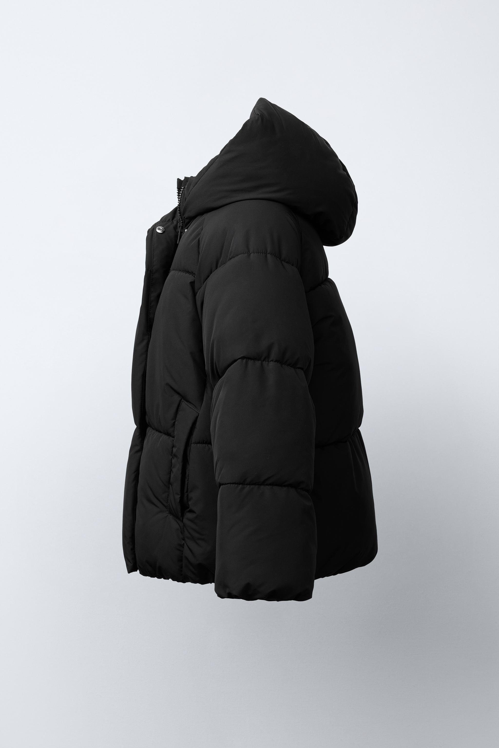 HOODED PUFFER JACKET