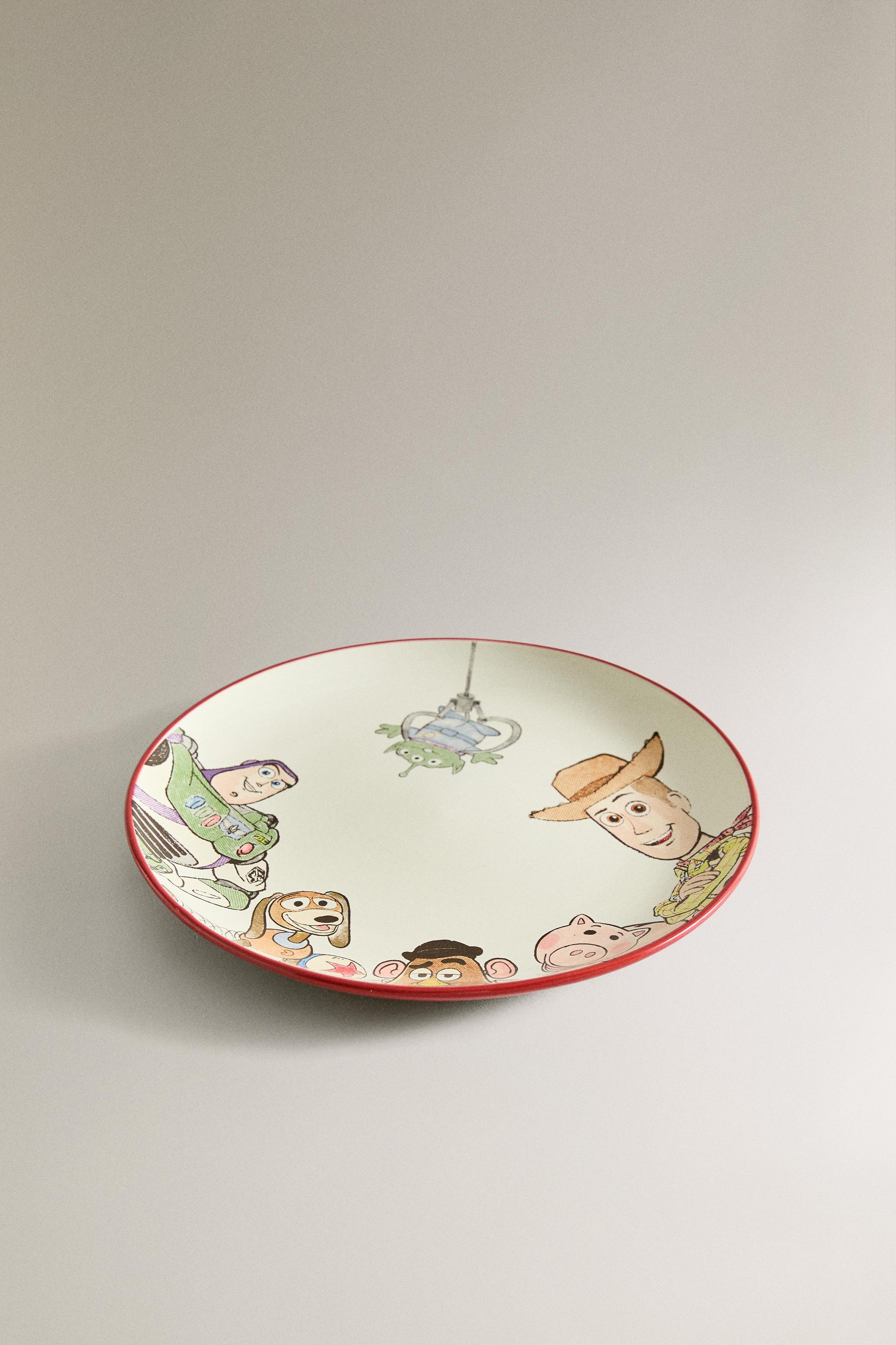 CHILDREN'S CERAMIC PLATE TOY STORY ©DISNEY/PIXAR