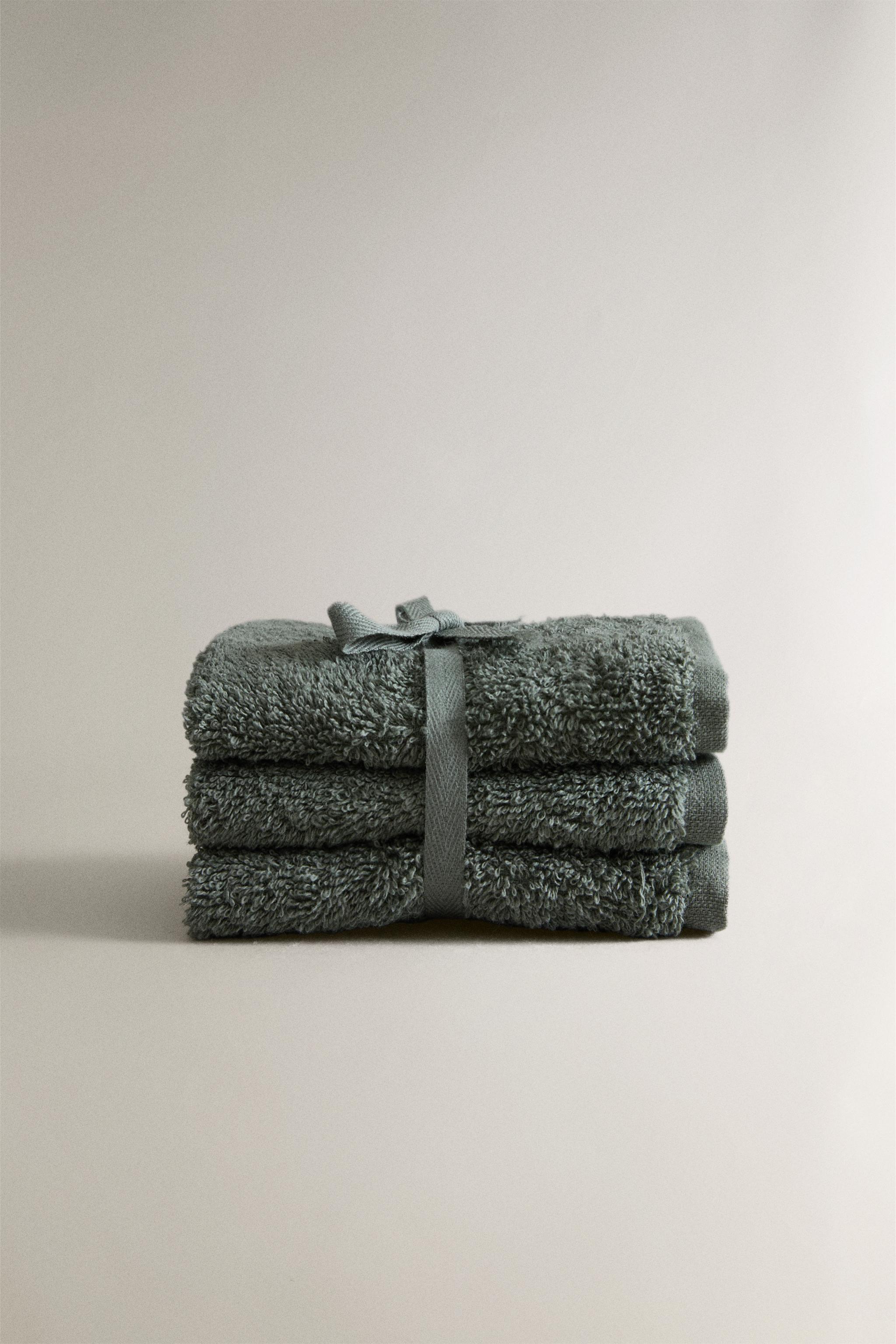 PACK OF COTTON HAND TOWELS (PACK OF 3)