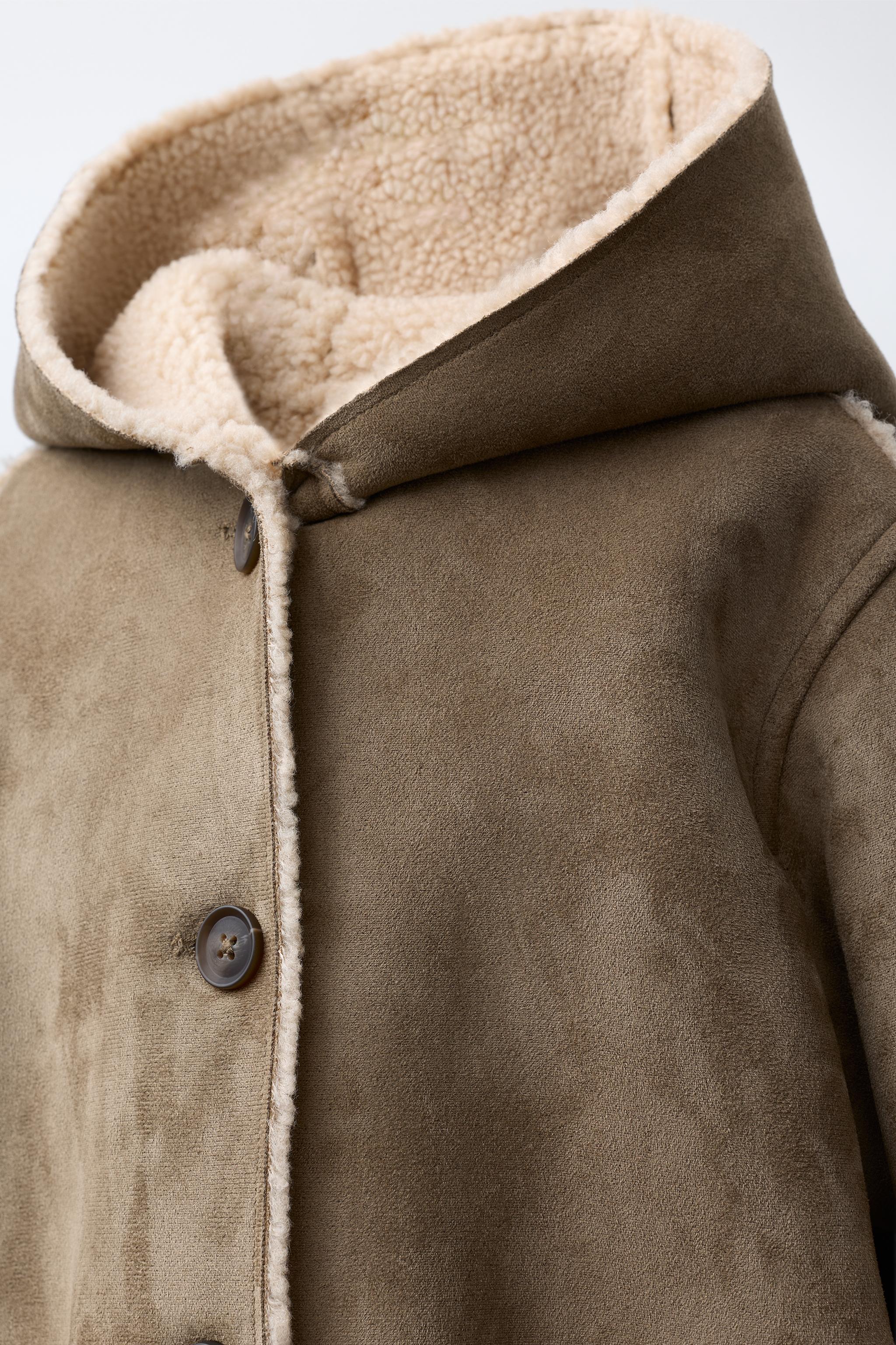 DOUBLE-FACED FLEECE COAT