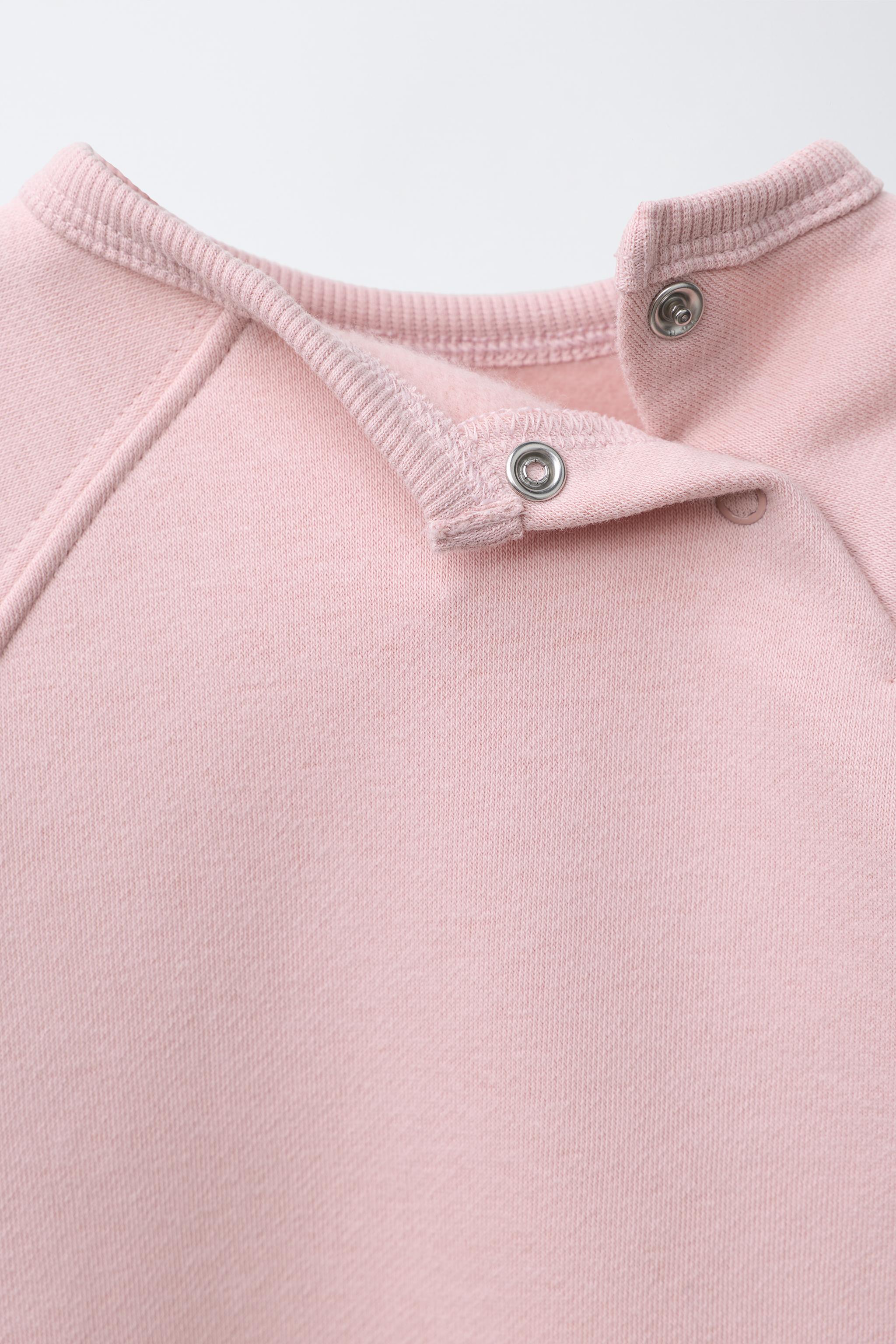 PLAIN SWEATSHIRT AND LEGGING SET