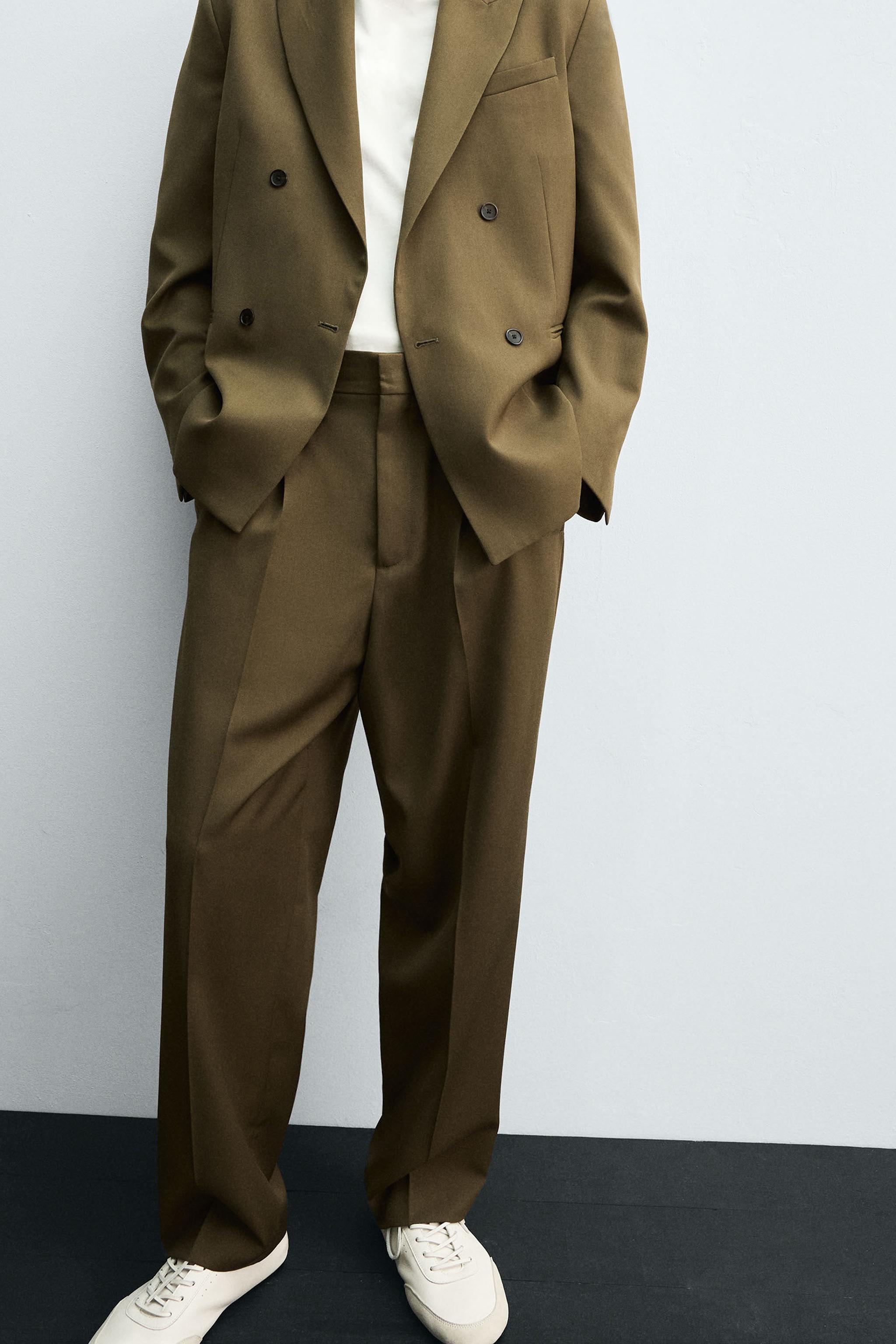 LIMITED EDITION PLEATED SUIT PANTS